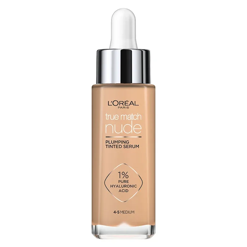 L'Oréal Paris True Match Nude Plumping Tinted Serum 30 ml Medium 4-5 från L'Oréal Paris - köp hos Apotek Hjärtat