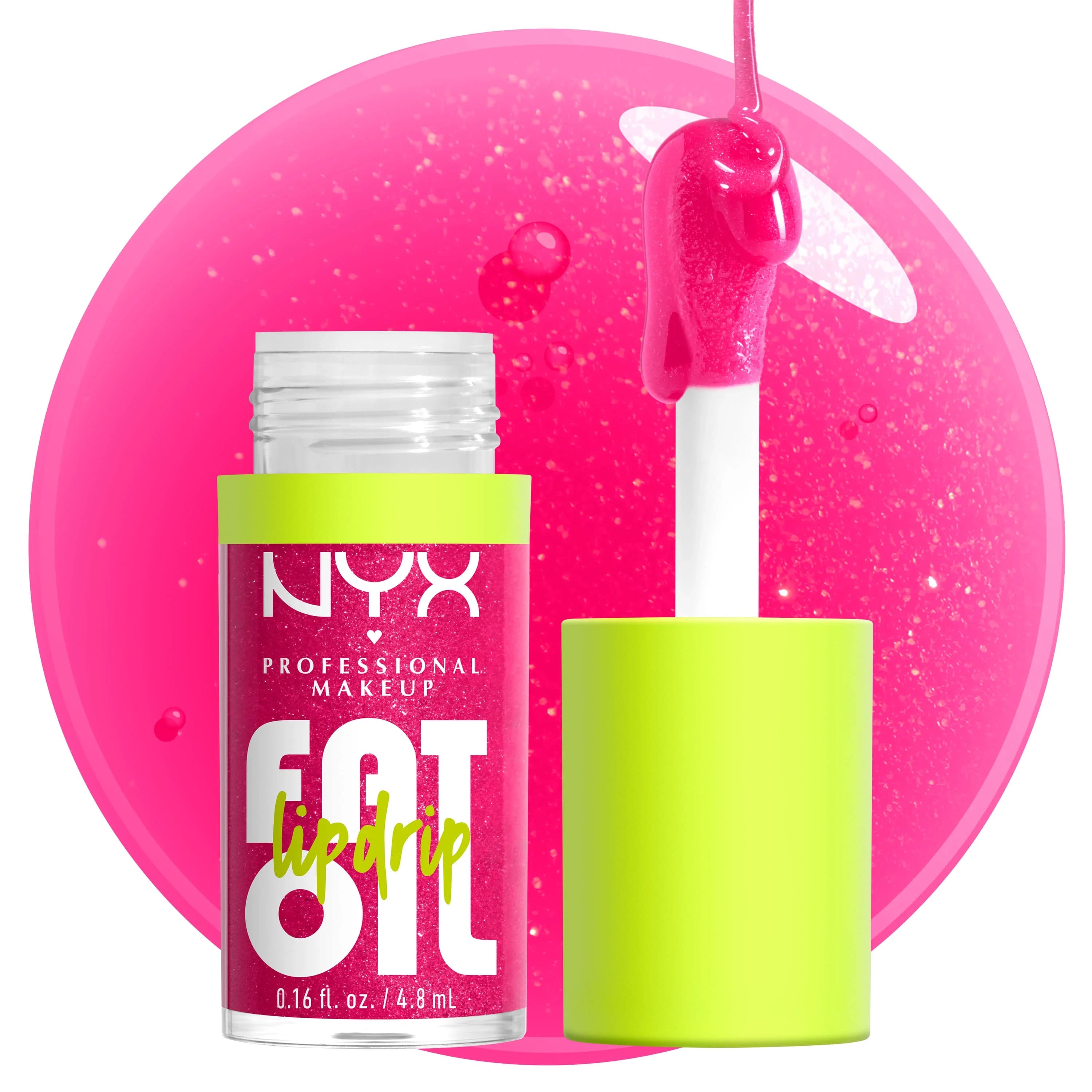 NYX Professional Makeup Fat Oil Lip Drip Lip Gloss 4,8 ml 03 Supermodel från NYX Professional Makeup - köp hos Apotek Hjärtat