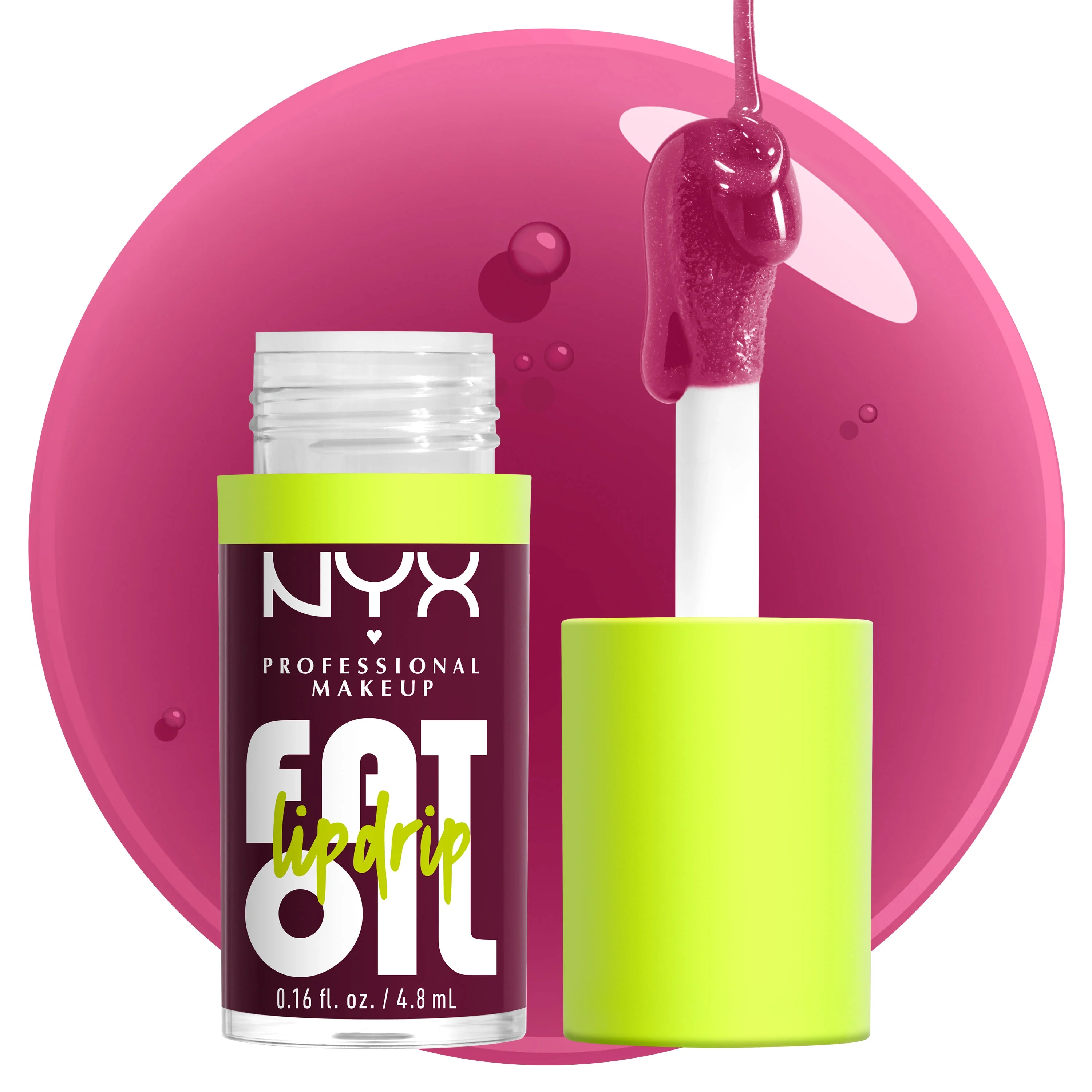 NYX Professional Makeup Fat Oil Lip Drip Lip Gloss 4,8 ml 04 Thats Chic från NYX Professional Makeup - köp hos Apotek Hjärtat