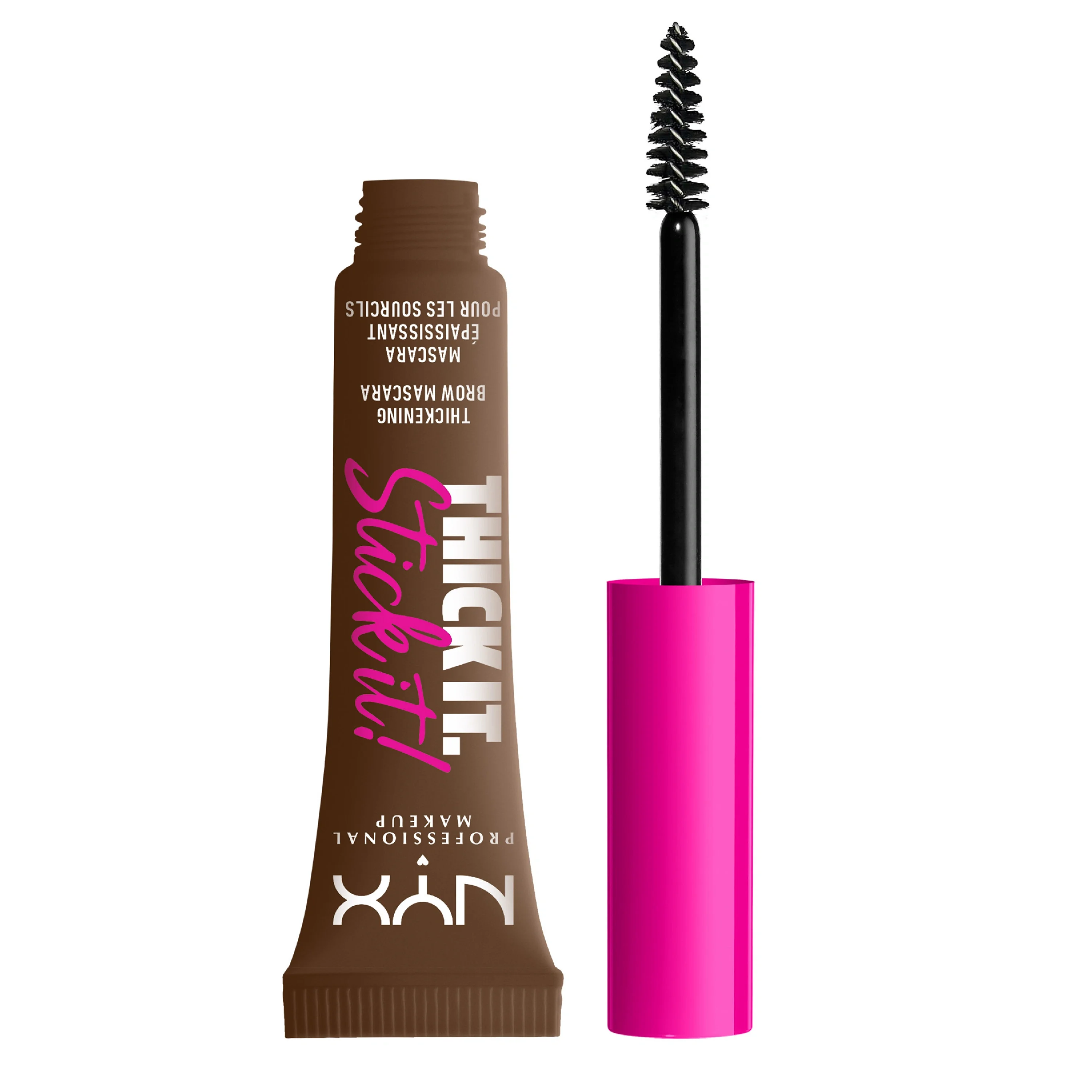 NYX Professional Makeup Thick it. Stick it! Brow Mascara 06 Brunette från NYX Professional Makeup – köp hos Apotek Hjärtat