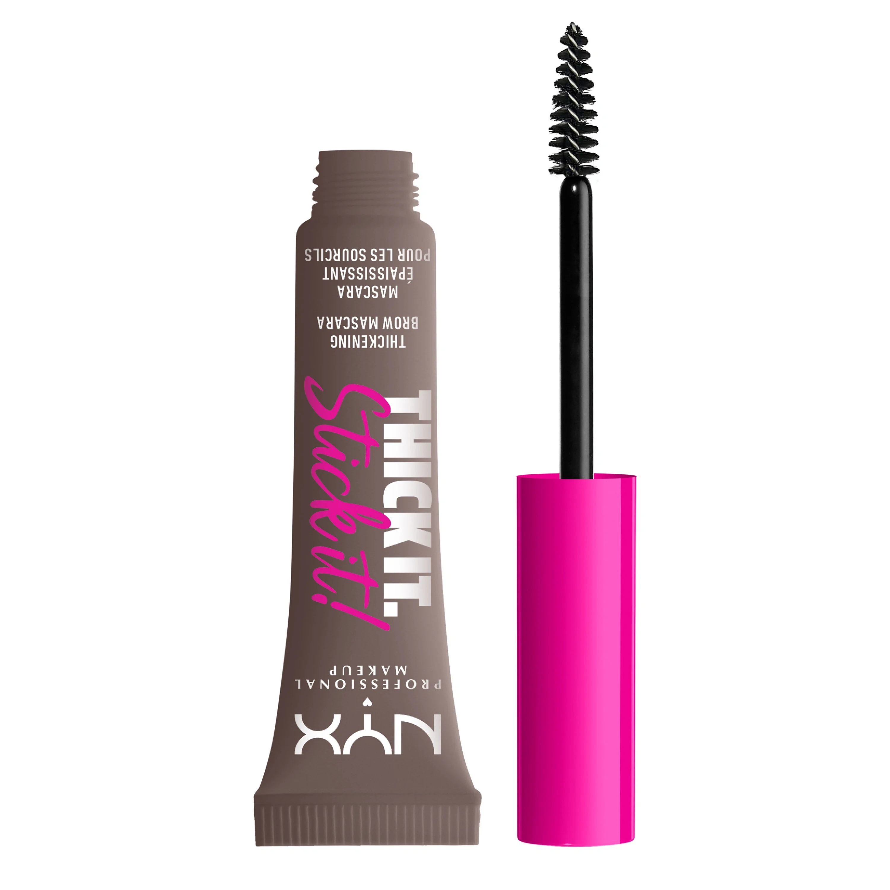 NYX Professional Makeup Thick it. Stick it! Brow Mascara 05 Cool Ash Brown från NYX Professional Makeup – köp hos Apotek Hjärtat