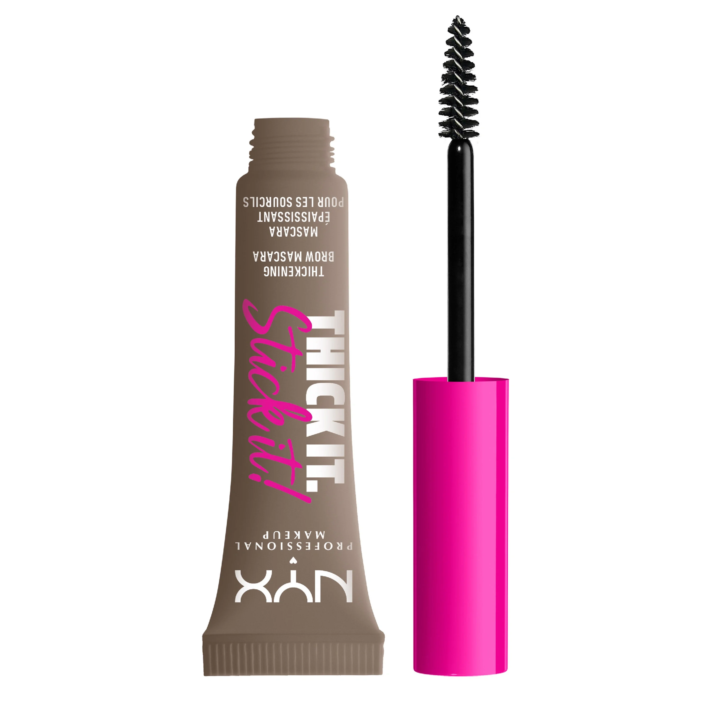 NYX Professional Makeup Thick it. Stick it! Brow Mascara 01 Taupe från NYX Professional Makeup – köp hos Apotek Hjärtat