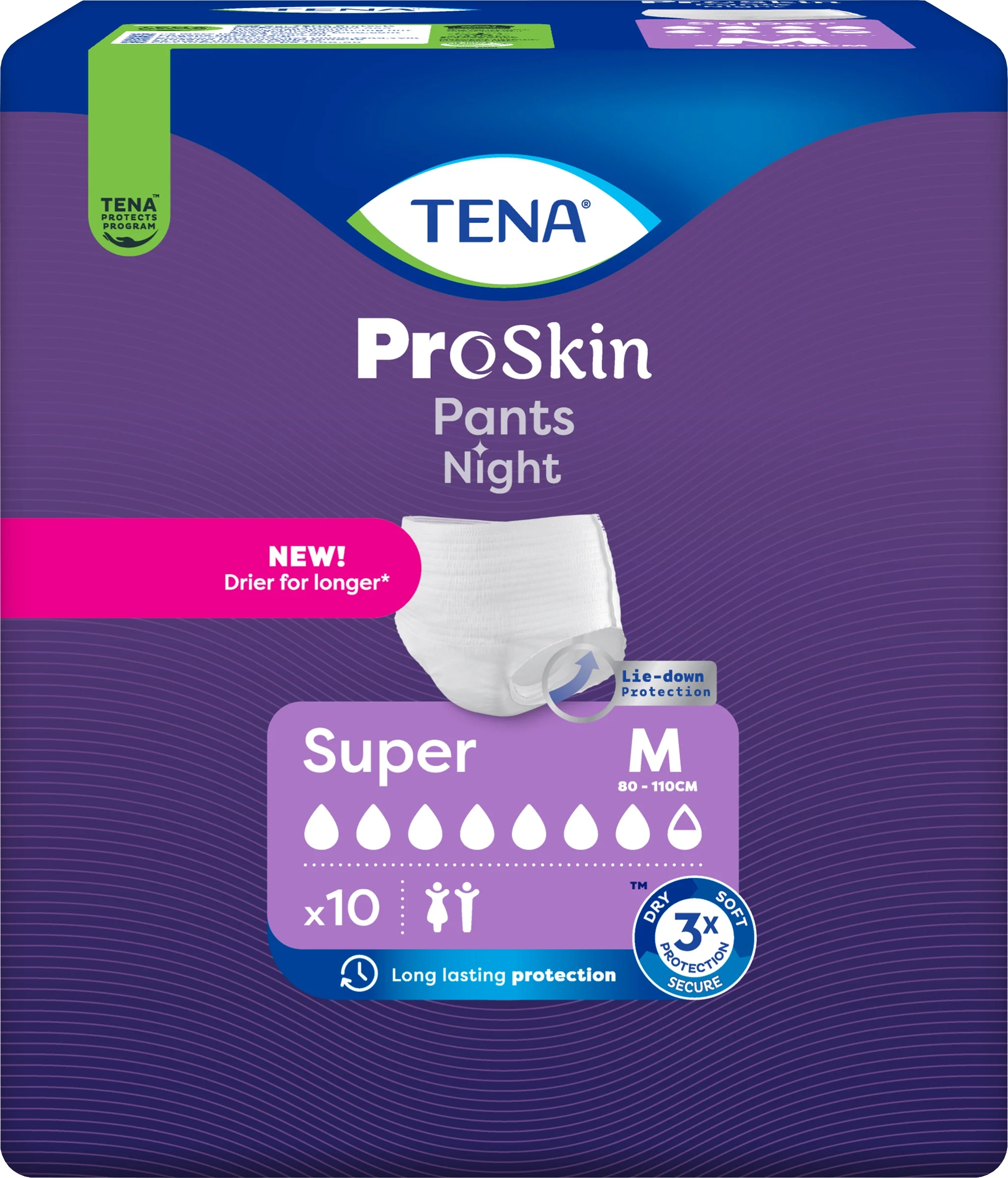 TENA Pants Night Super Medium 10-pack från Tena – köp hos Apotek Hjärtat