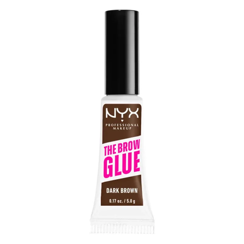 NYX Professional Makeup The Brow Glue Instant Styler 5 g 04 Dark Brown från NYX Professional Makeup – köp hos Apotek Hjärtat