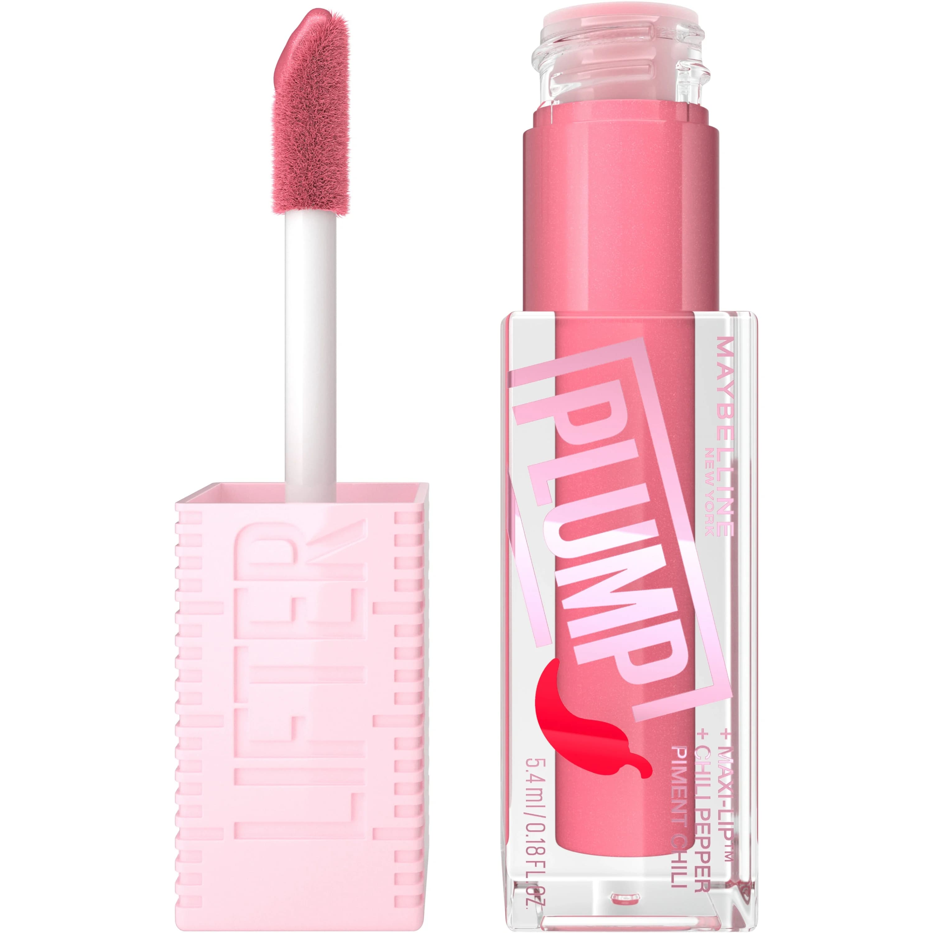 Maybelline New York Lifter Plump 5,4 ml 001 Blush Blaze från Maybelline New York – köp hos Apotek Hjärtat