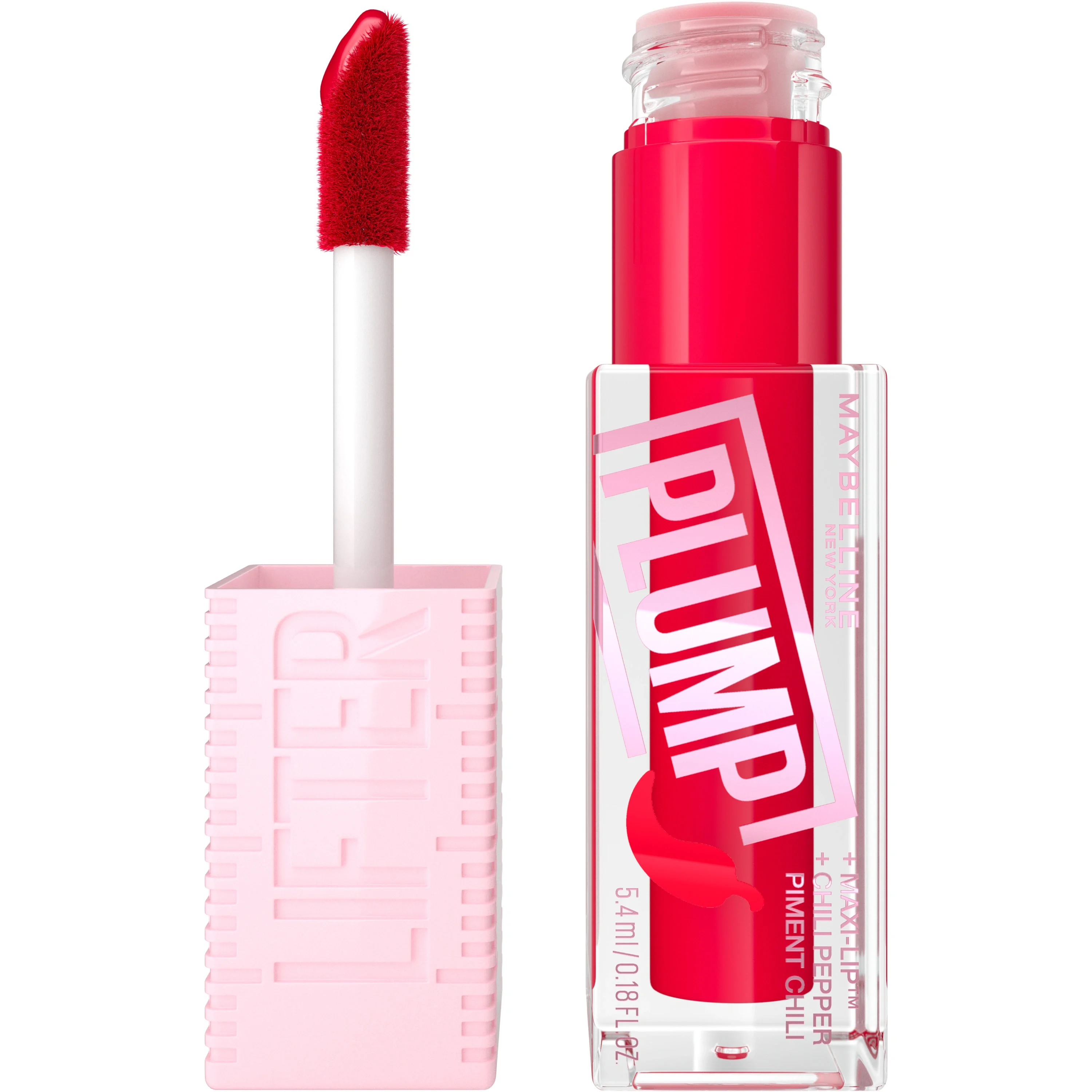Maybelline New York Lifter Plump 5,4 ml 004 Red Flag från Maybelline New York – köp hos Apotek Hjärtat