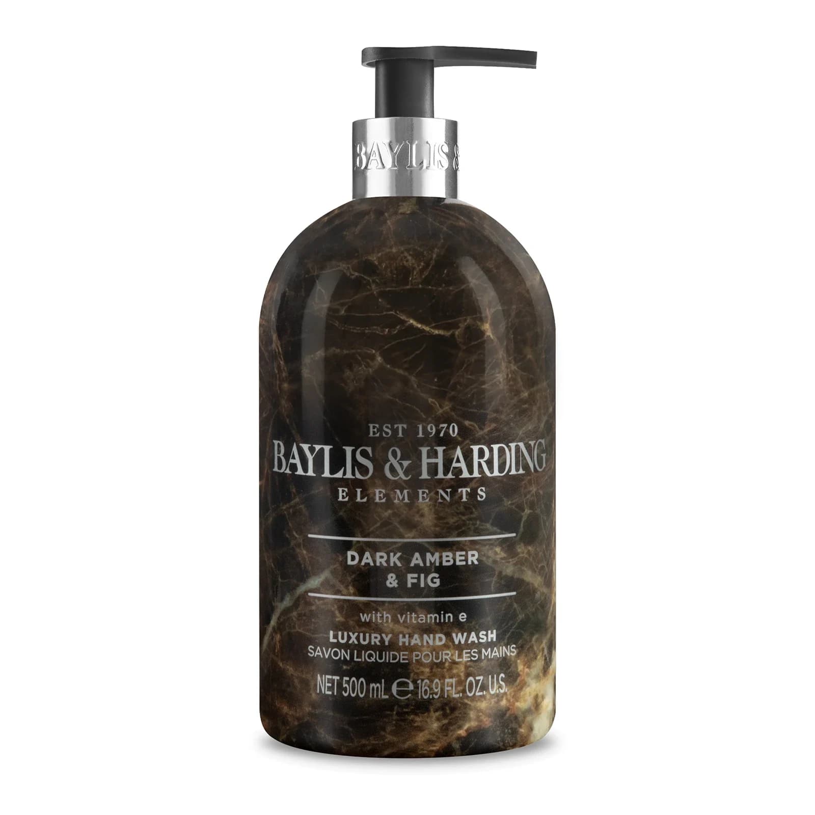 Baylis & Harding Elements Dark Amber & Fig Hand Wash 500 ml från Baylis & Harding – köp hos Apotek Hjärtat