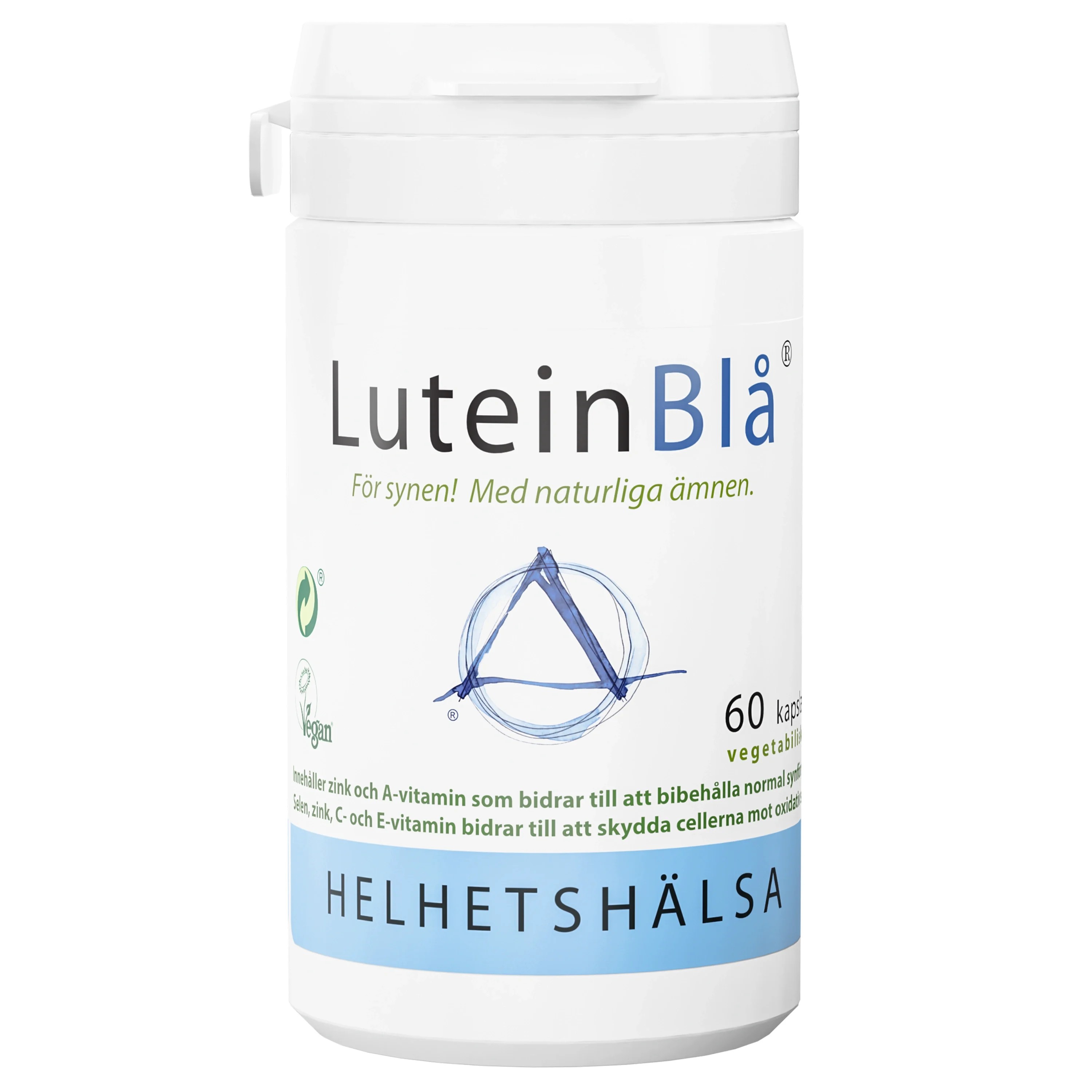 Helhetshälsa Lutein Blå 60 st från Helhetshälsa - köp hos Apotek Hjärtat