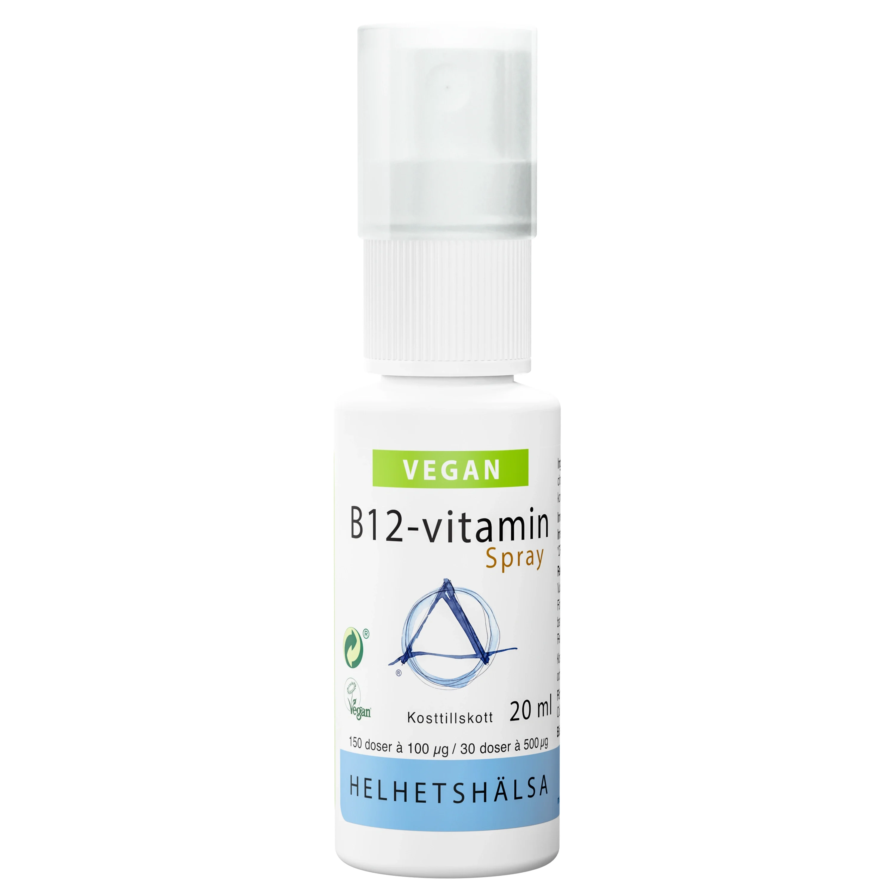 Helhetshälsa B12-vitamin Spray 150 spray från Helhetshälsa – köp hos Apotek Hjärtat