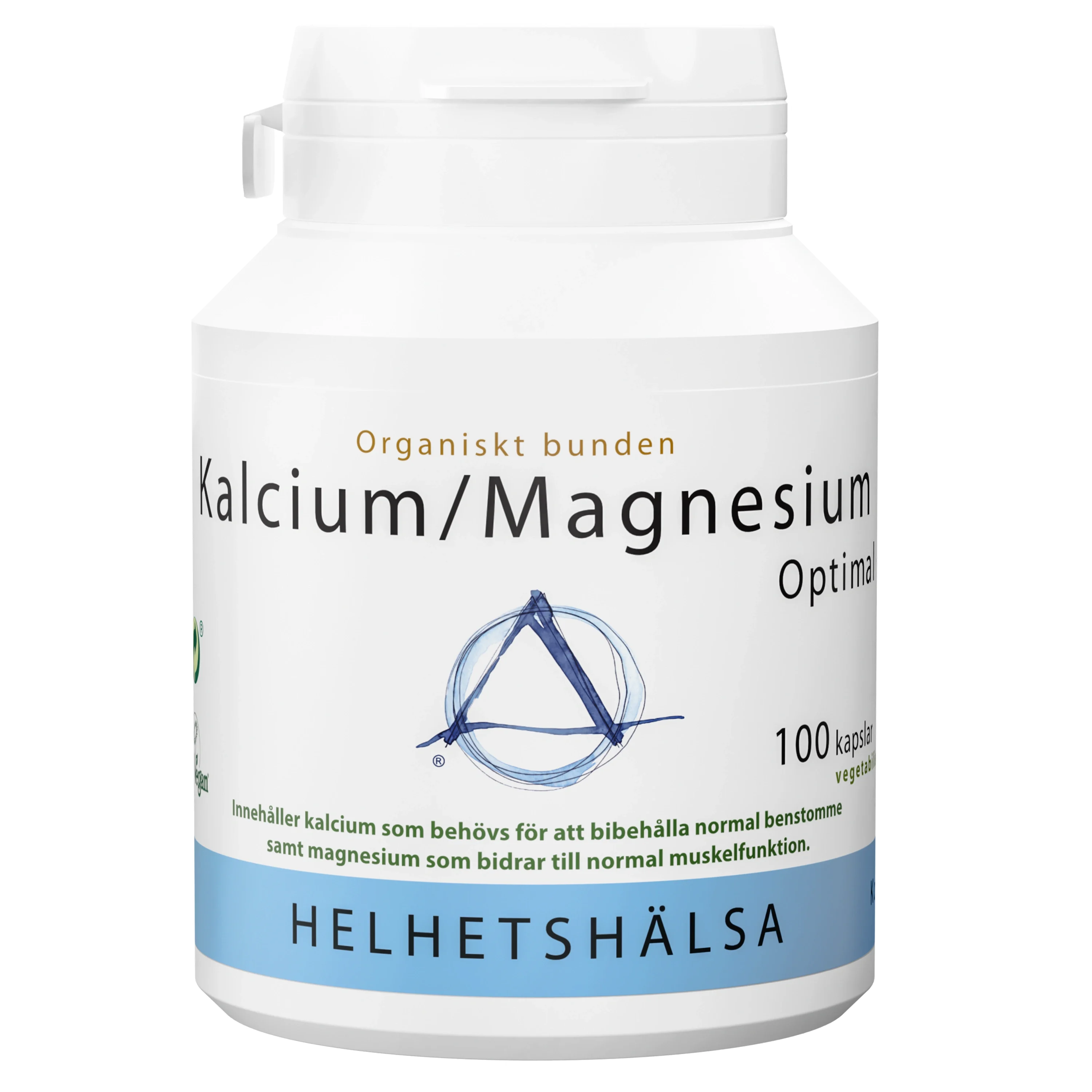 Helhetshälsa Kalcium/MagnesiumOptimal 100 st från Helhetshälsa – köp hos Apotek Hjärtat