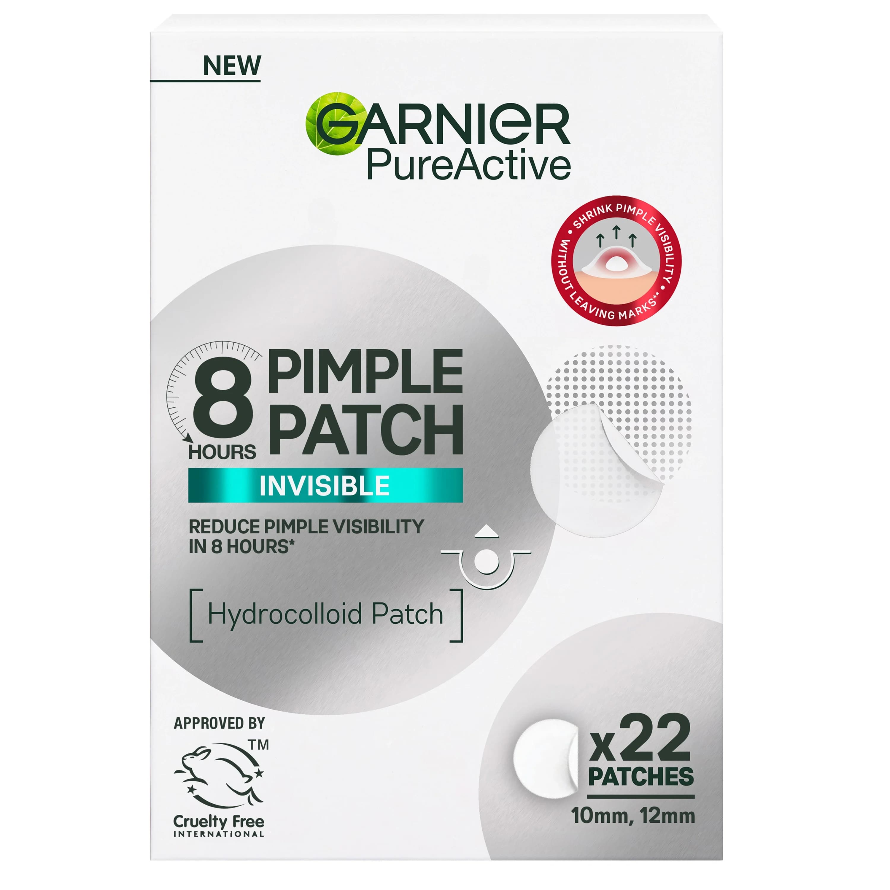 Garnier PureActive Pimple Patch For Impure Skin 22 st från Garnier – köp hos Apotek Hjärtat