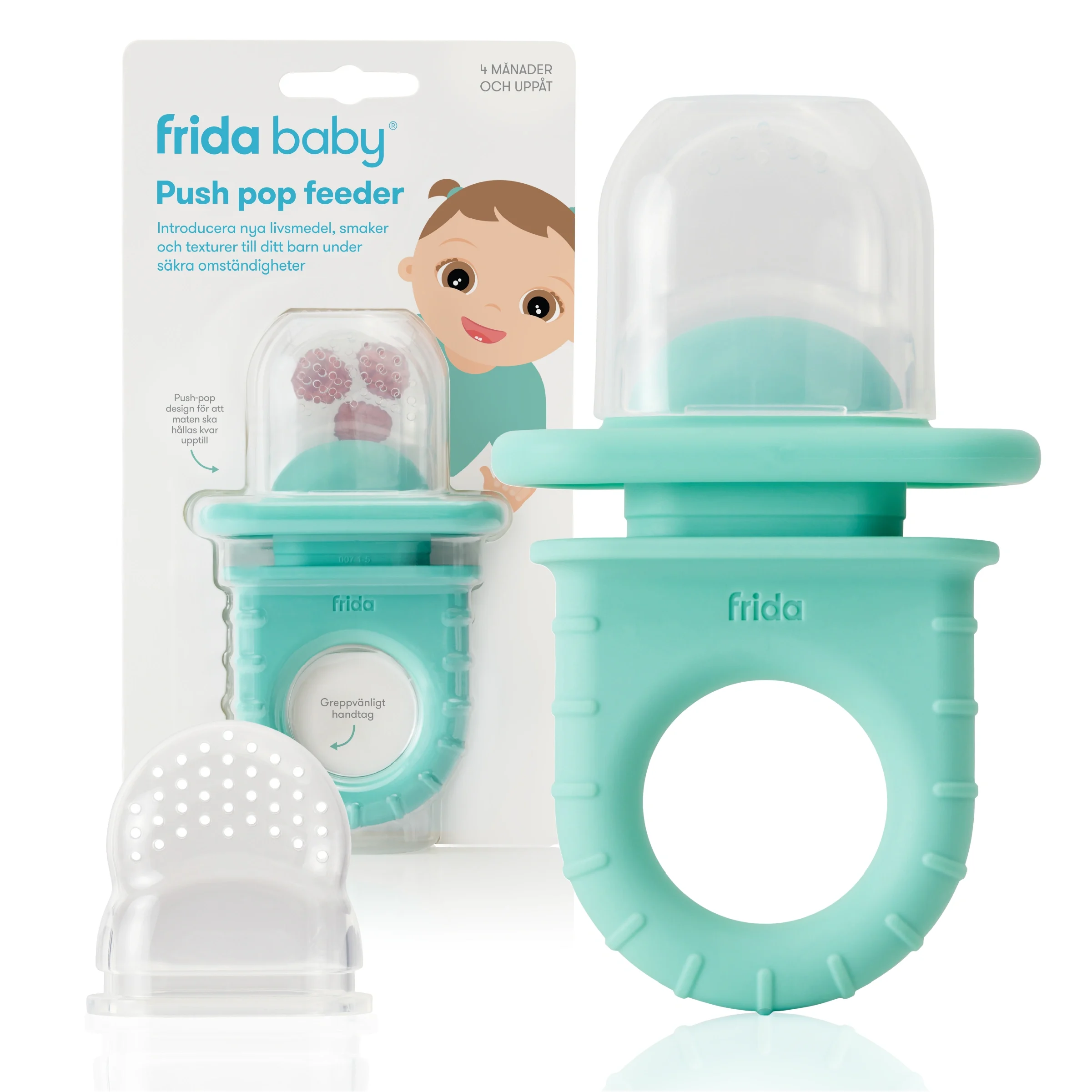 Frida Baby Push Pop Feeder från Frida Baby – köp hos Apotek Hjärtat