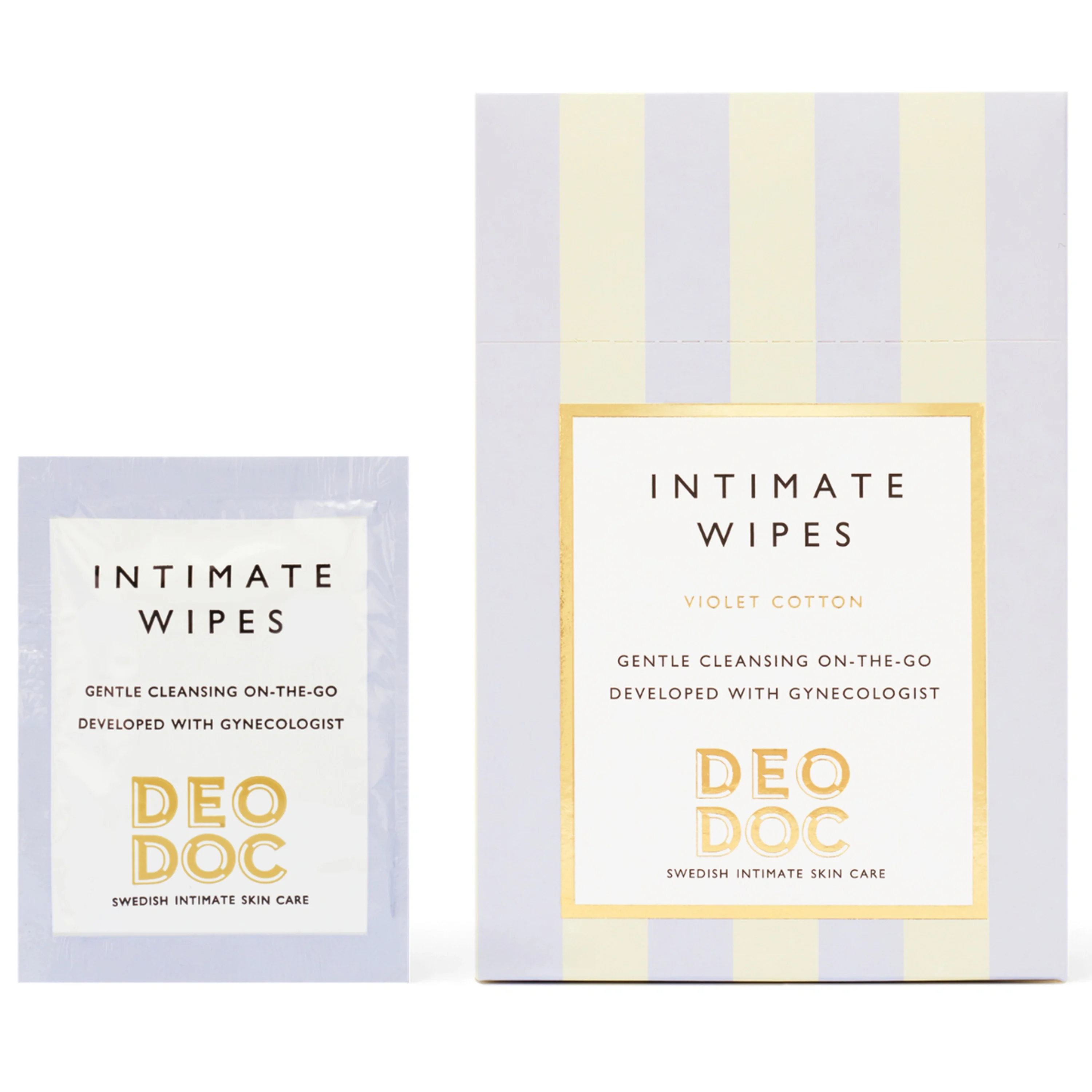DeoDoc Deowipes Intim Violet Cotton 10 st från DeoDoc – köp hos Apotek Hjärtat