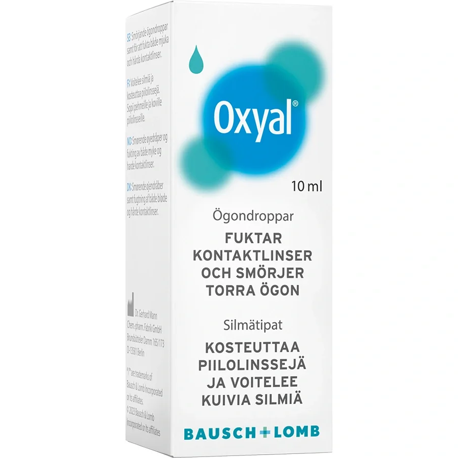 Oxyal tårsubstitut 10 ml från Oxyal – köp hos Apotek Hjärtat