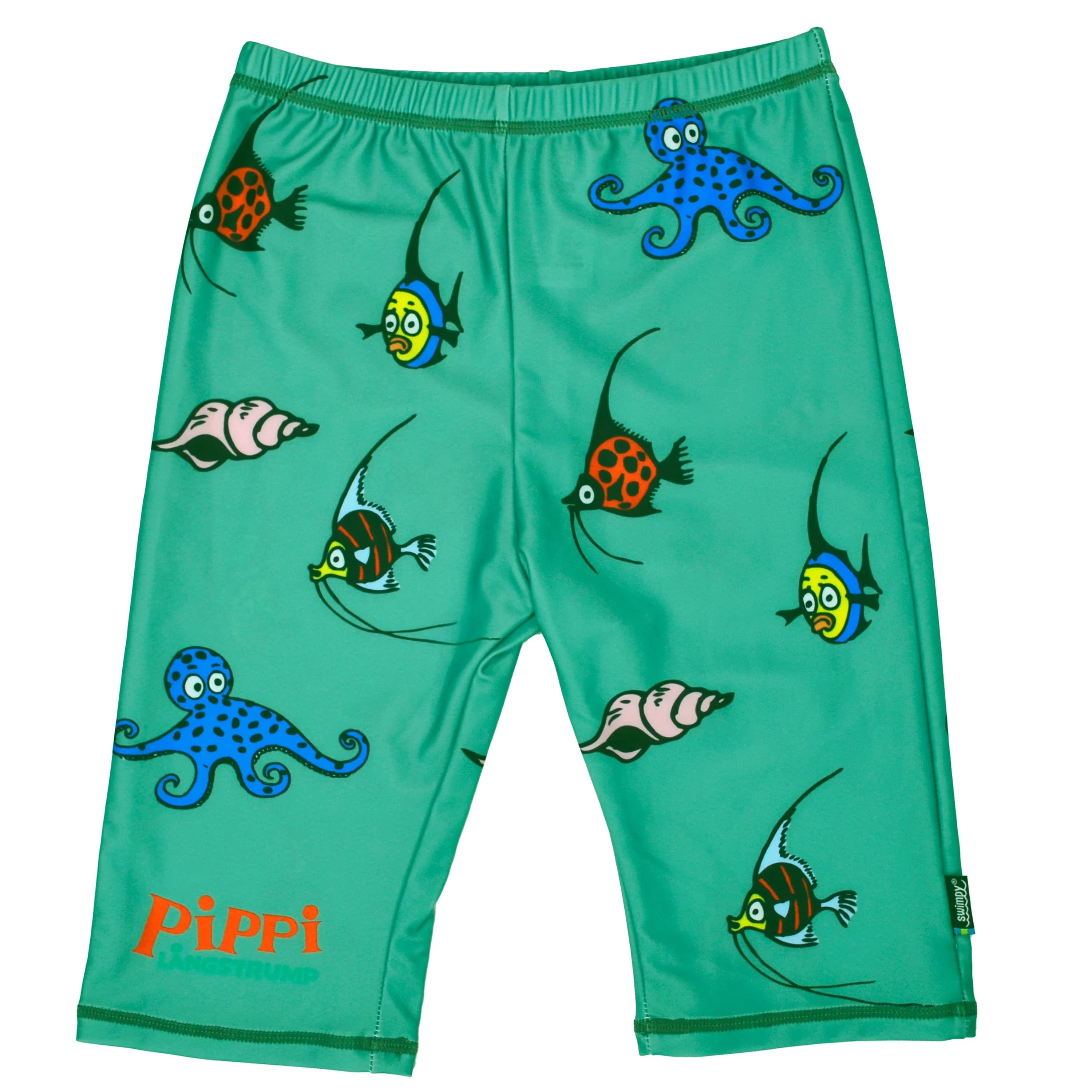 Swimpy UV-shorts Pippi Söderhavet Grön 98-104 från Swimpy – köp hos Apotek Hjärtat