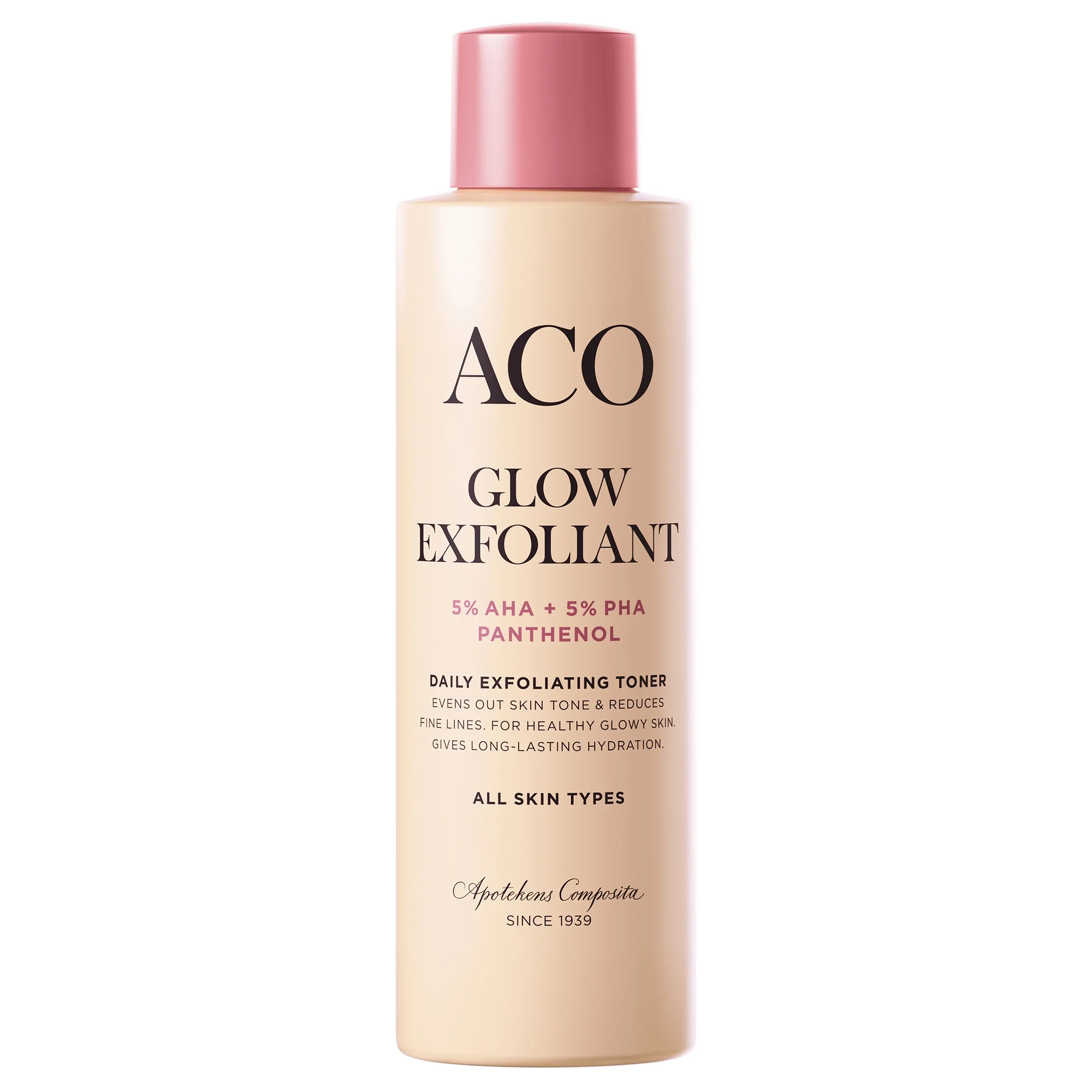 ACO Face Glow Exfoliant Toner 150 ml från ACO – köp hos Apotek Hjärtat