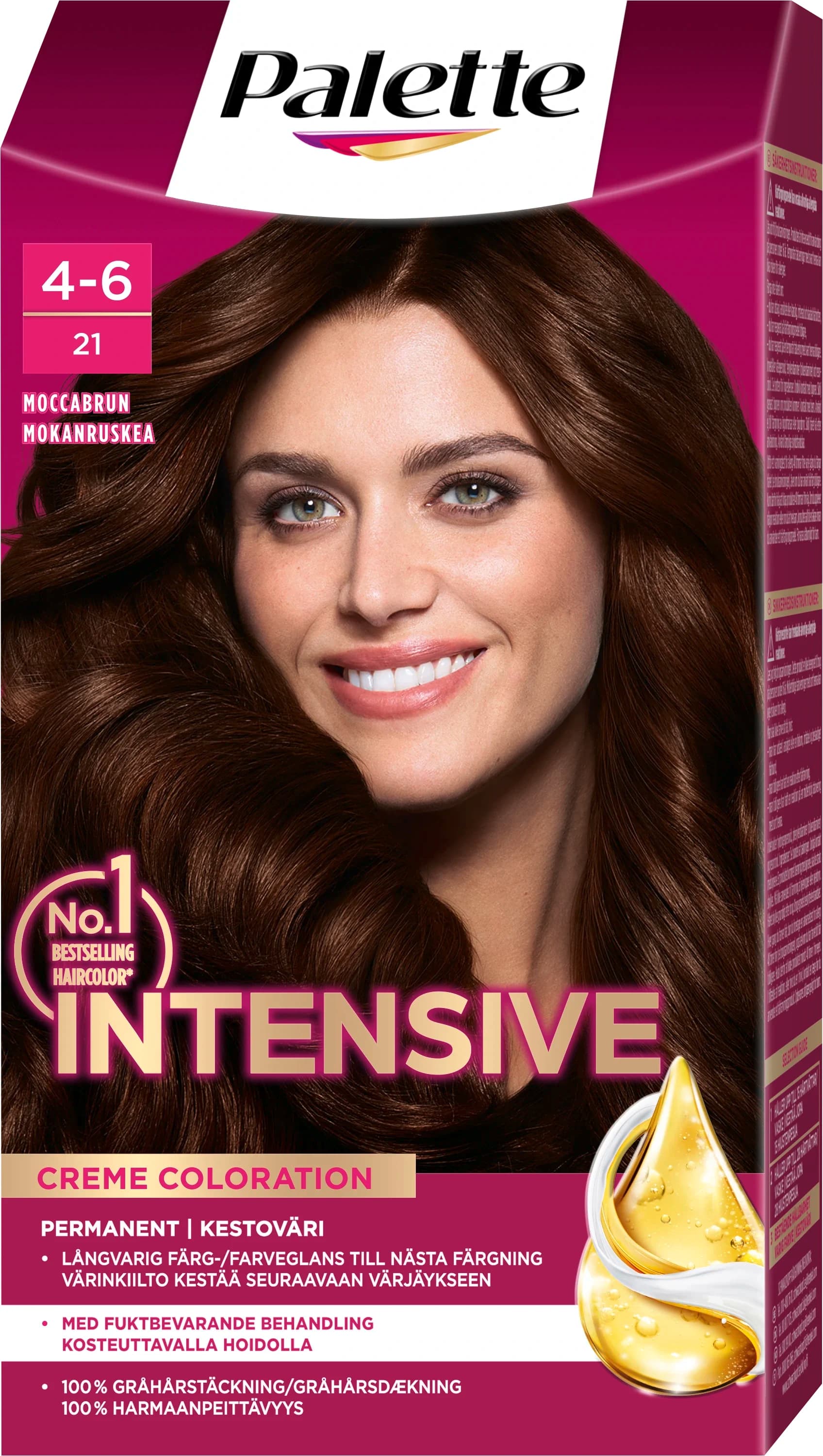 Palette Intensive Creme Coloration 4-6 Moccabrun från Palette – köp hos Apotek Hjärtat