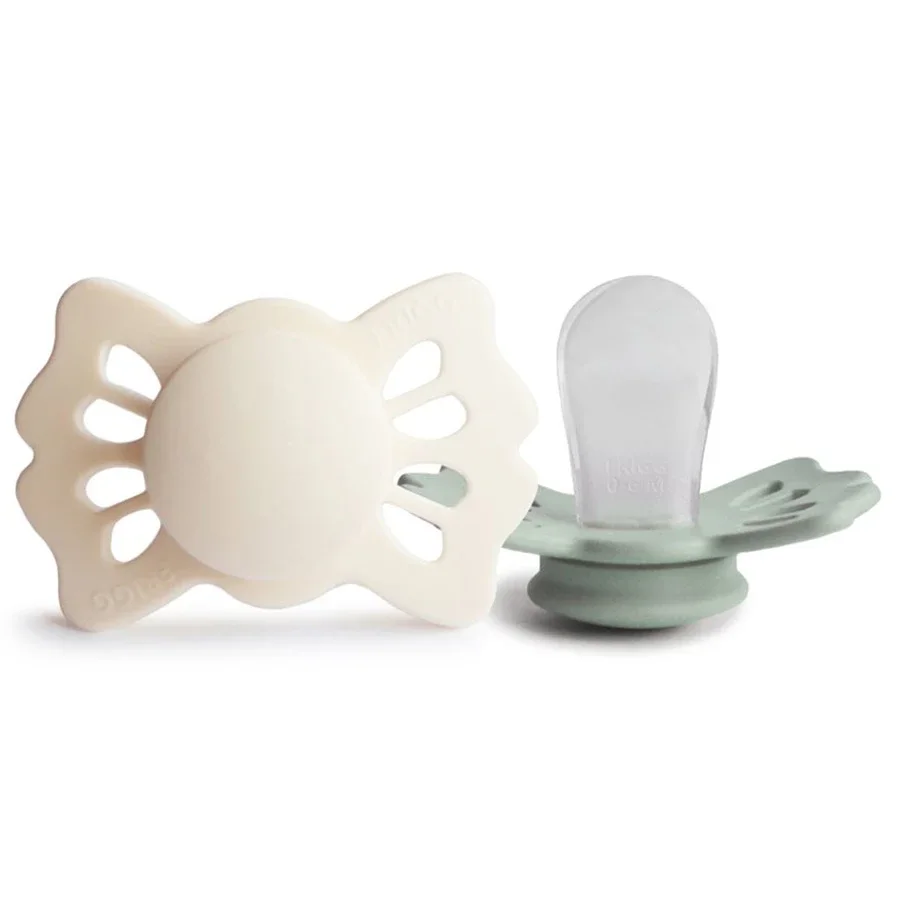 FRIGG Lucky Symmetrical Silicone 2-Pack Cream/Sage Size 1 från FRIGG – köp hos Apotek Hjärtat