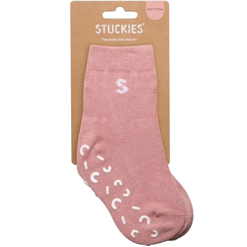 STUCKIES Strumpor i bomull Dusty Coral 1-pack 19/21 från STUCKIES – köp hos Apotek Hjärtat