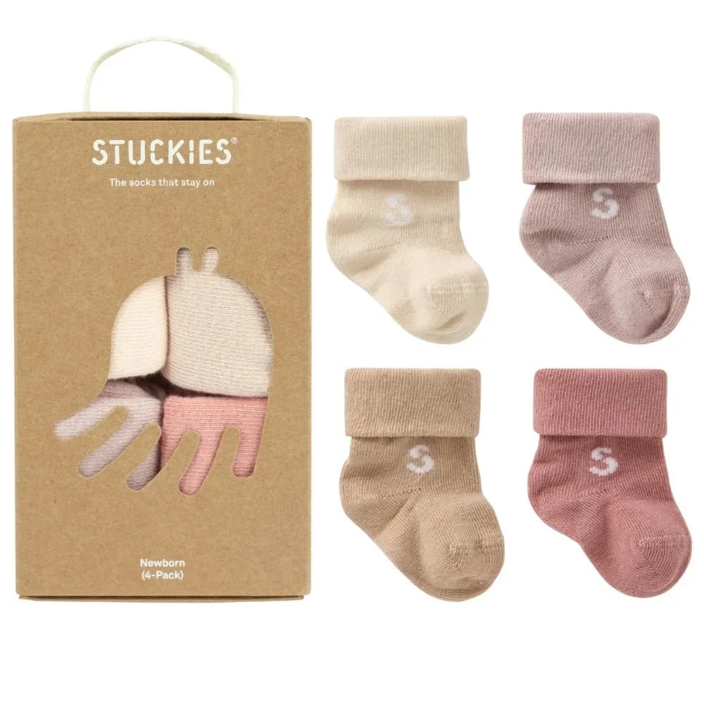 STUCKIES Strumpor för nyfödd 4-pack Blossom från STUCKIES – köp hos Apotek Hjärtat