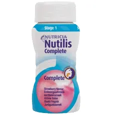 Nutilis Complete Stage 1 Jordgubb 4x125 ml från Nutilis – köp hos Apotek Hjärtat