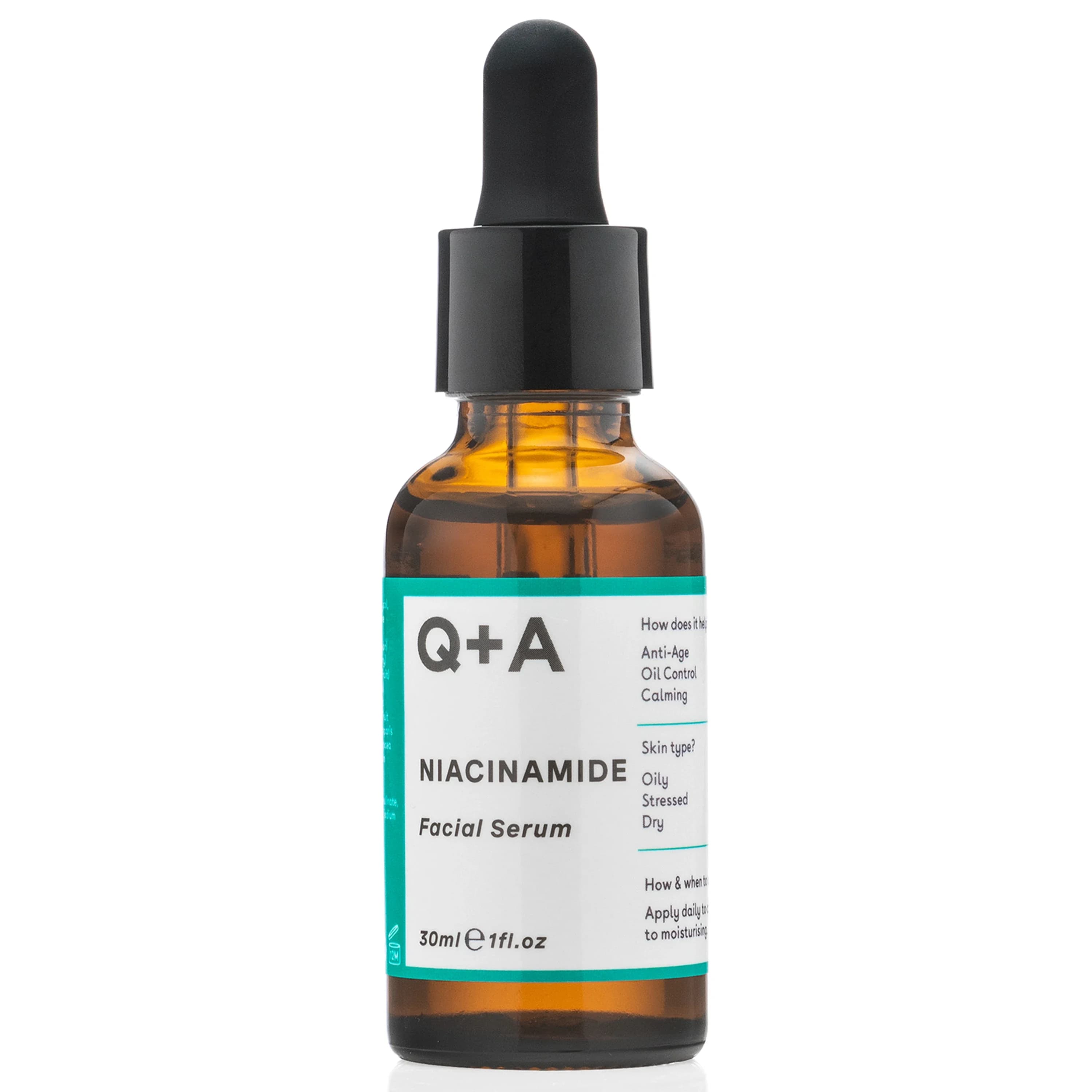 Q+A Niacinamide Facial Serum 30 ml från Q+A – köp hos Apotek Hjärtat