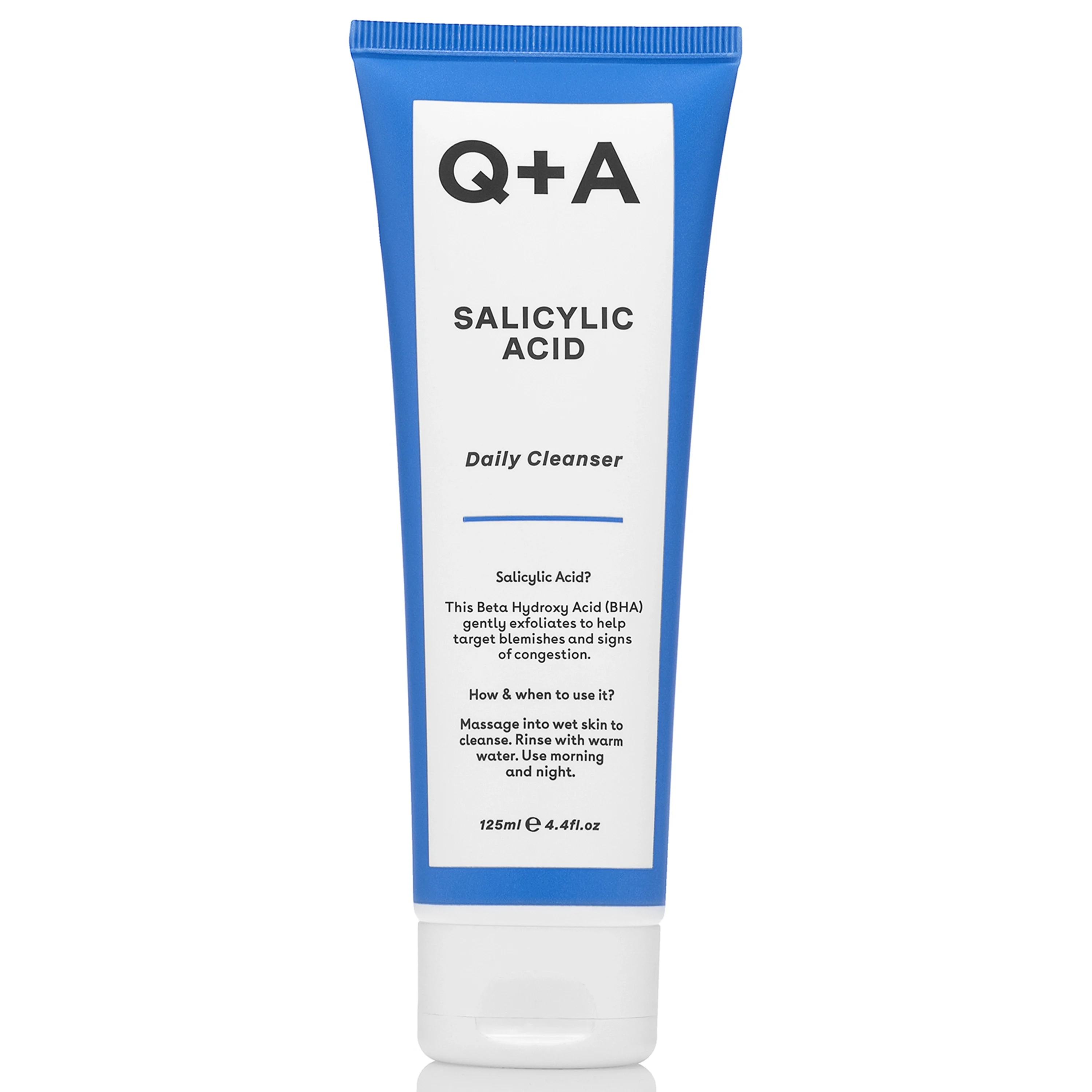 Q+A Salicylic Acid Cleanser 125 ml från Q+A – köp hos Apotek Hjärtat