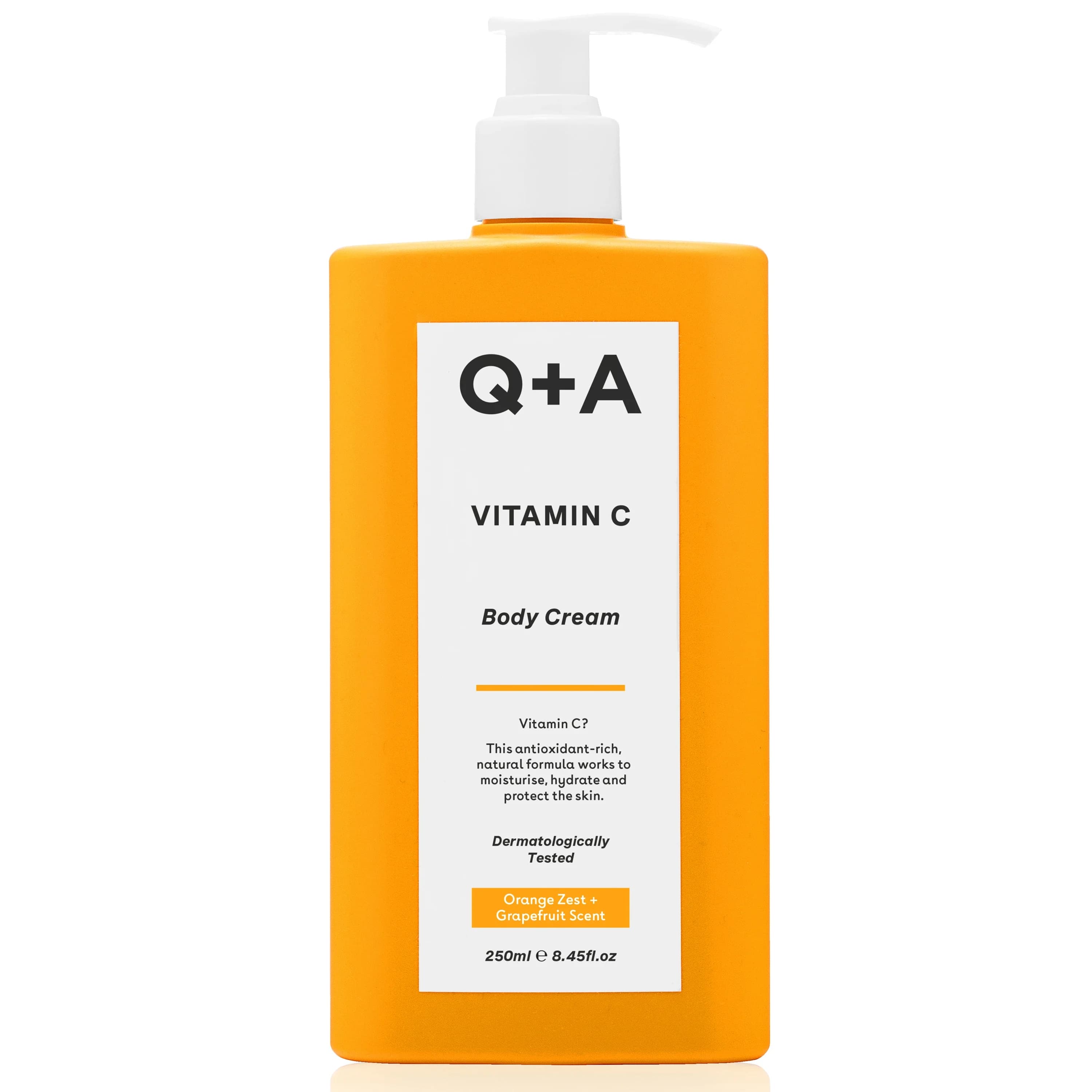 Q+A Vitamin C Body Cream 250 ml från Q+A – köp hos Apotek Hjärtat