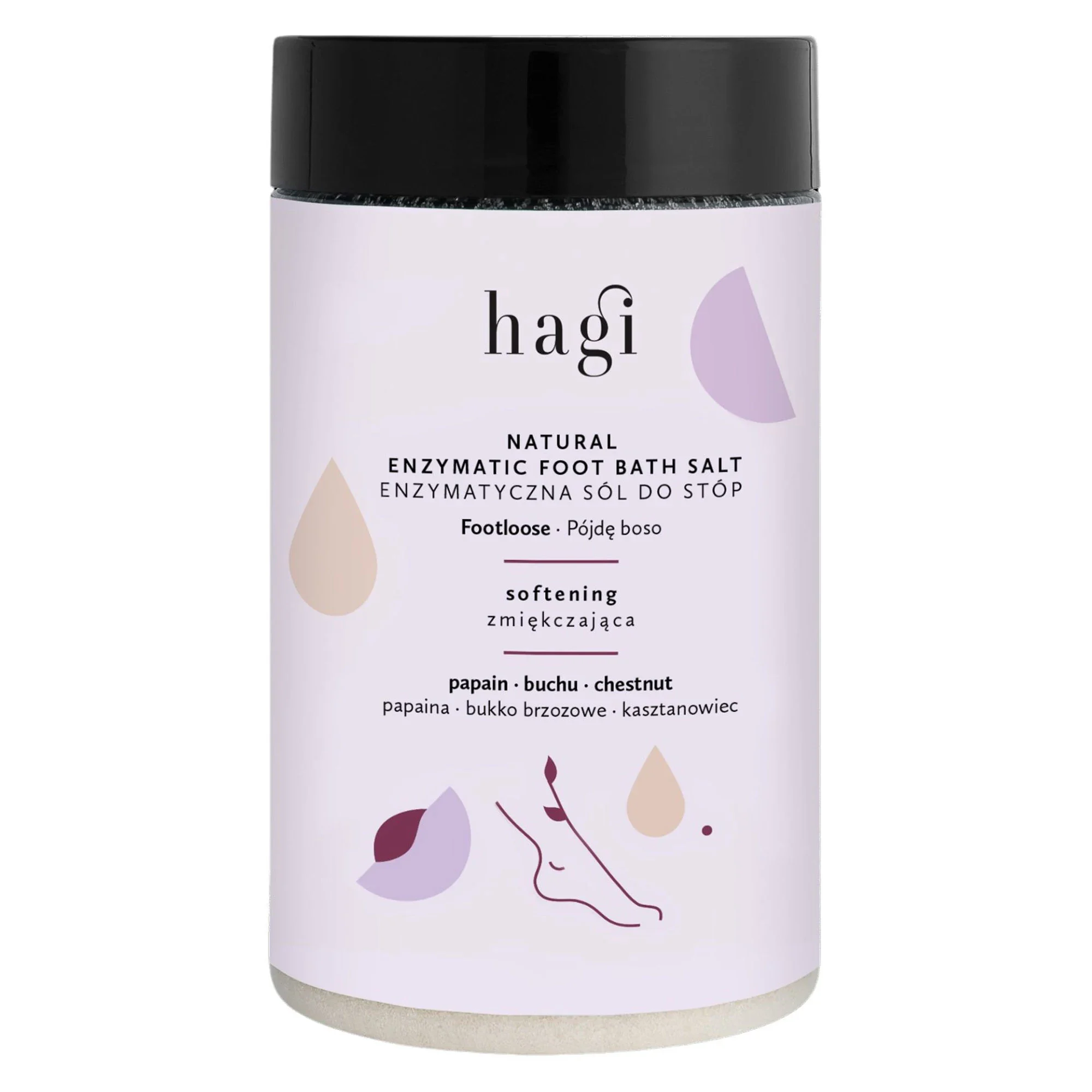 Hagi Natural Enzymatic Foot Bath Salt 480 g från Hagi – köp hos Apotek Hjärtat