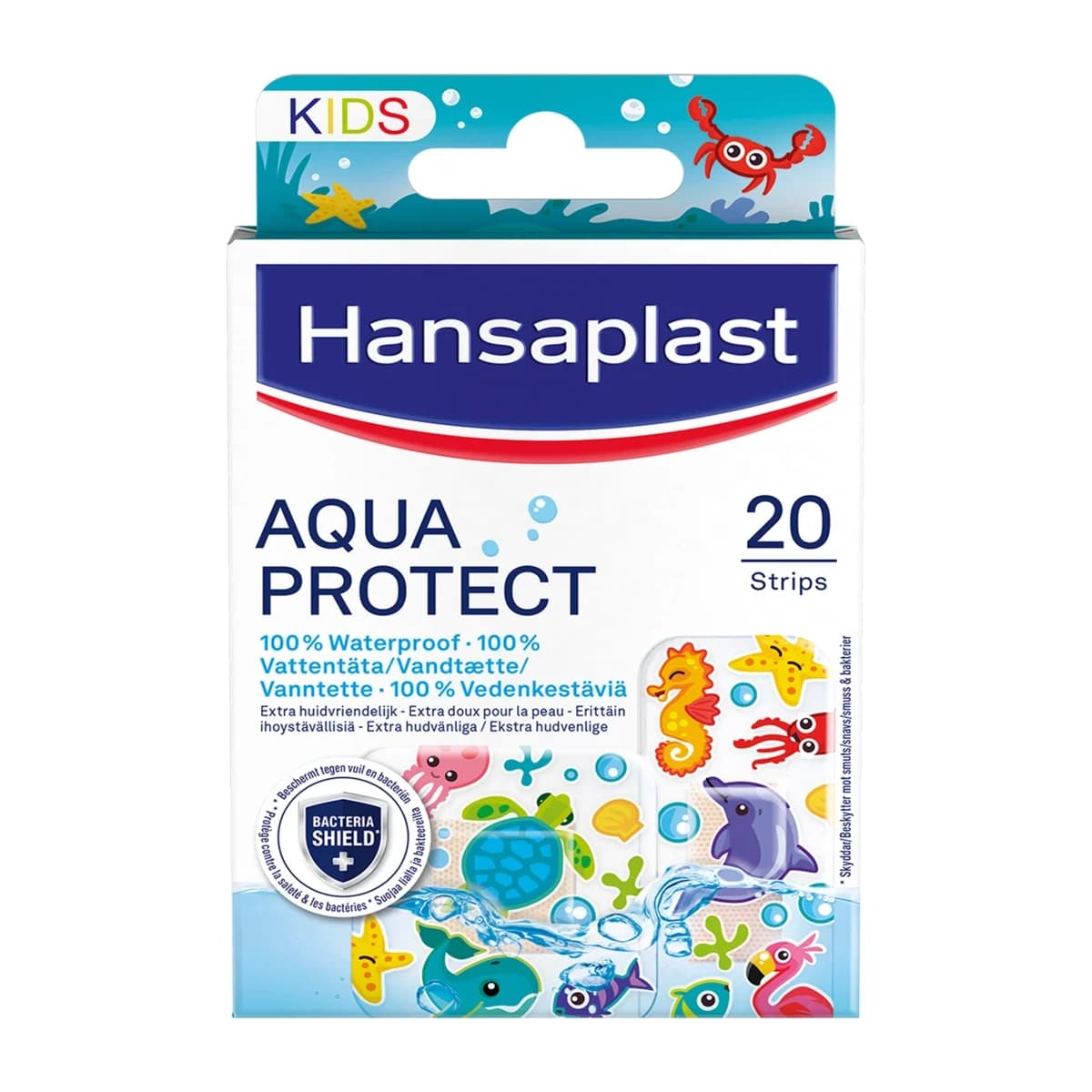 Hansaplast Aqua Protect Kids 20 Strips från Hansaplast – köp hos Apotek Hjärtat