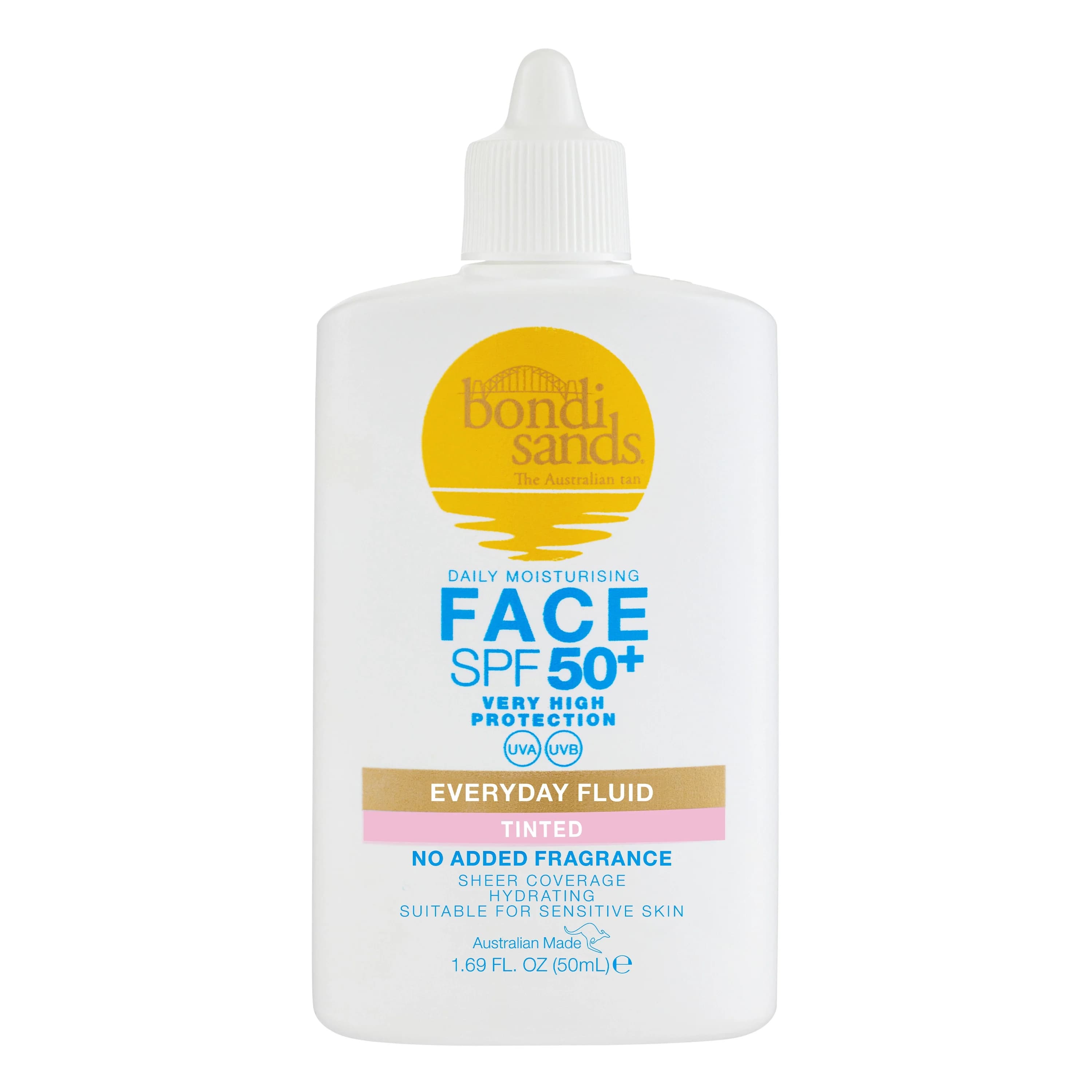 Bondi Sands Everyday Tinted Face Fluid SPF 50+ , 50 ml från Bondi Sands – köp hos Apotek Hjärtat