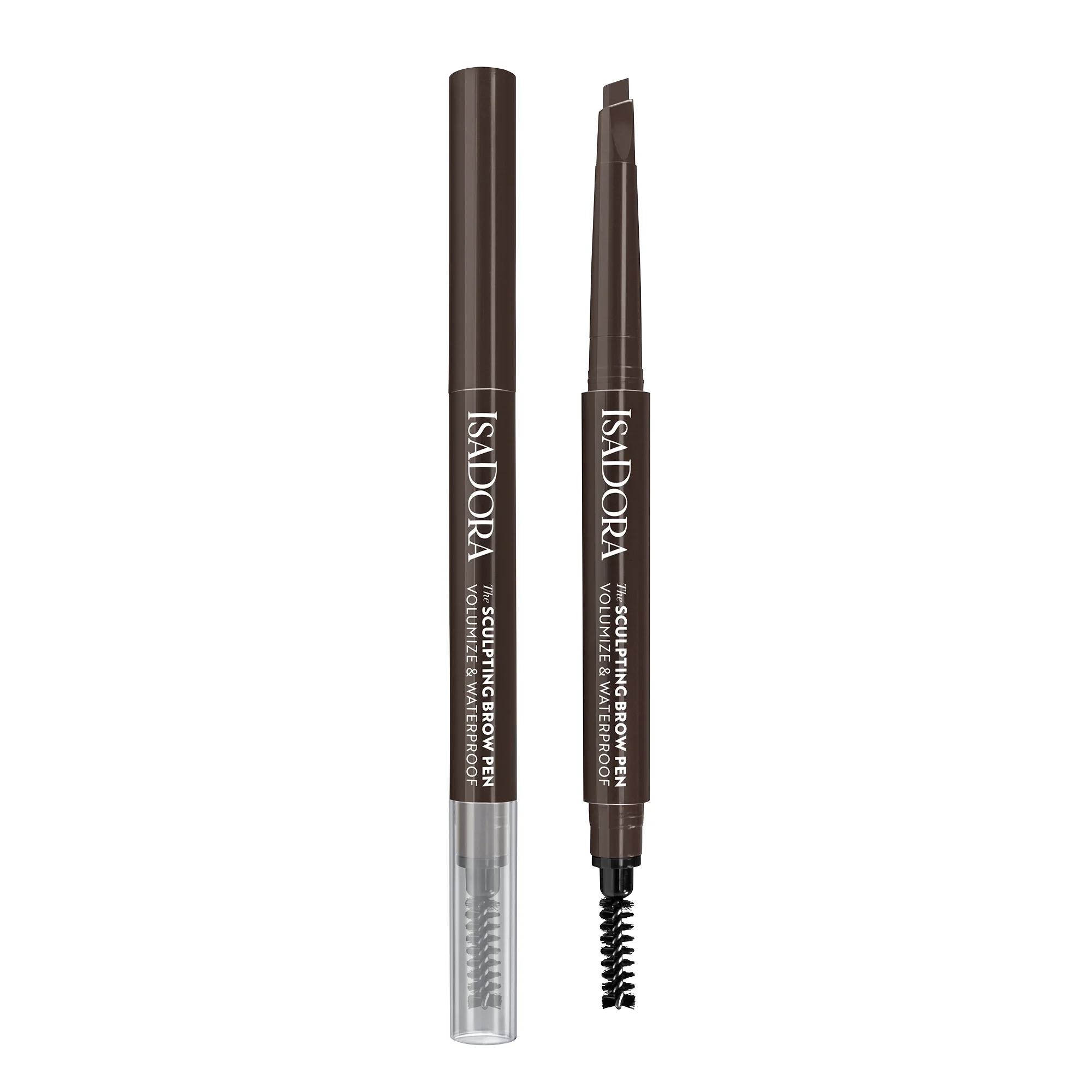 The Sculpting Brow Pen Volumize & Waterproof Dark Brown från IsaDora – köp hos Apotek Hjärtat