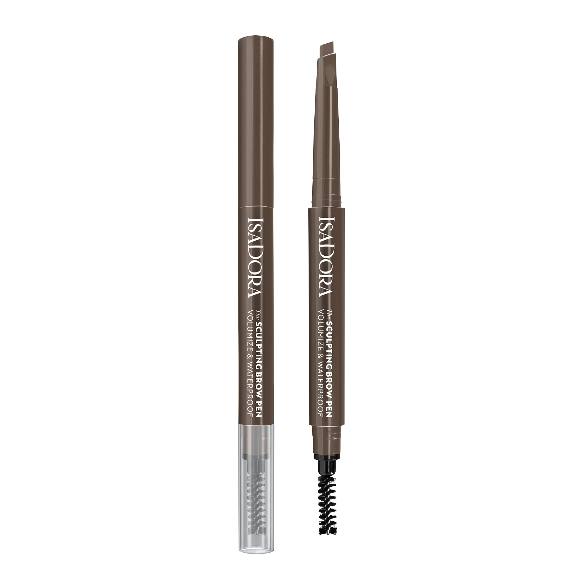 The Sculpting Brow Pen Volumize & Waterproof Medium Brown från IsaDora – köp hos Apotek Hjärtat