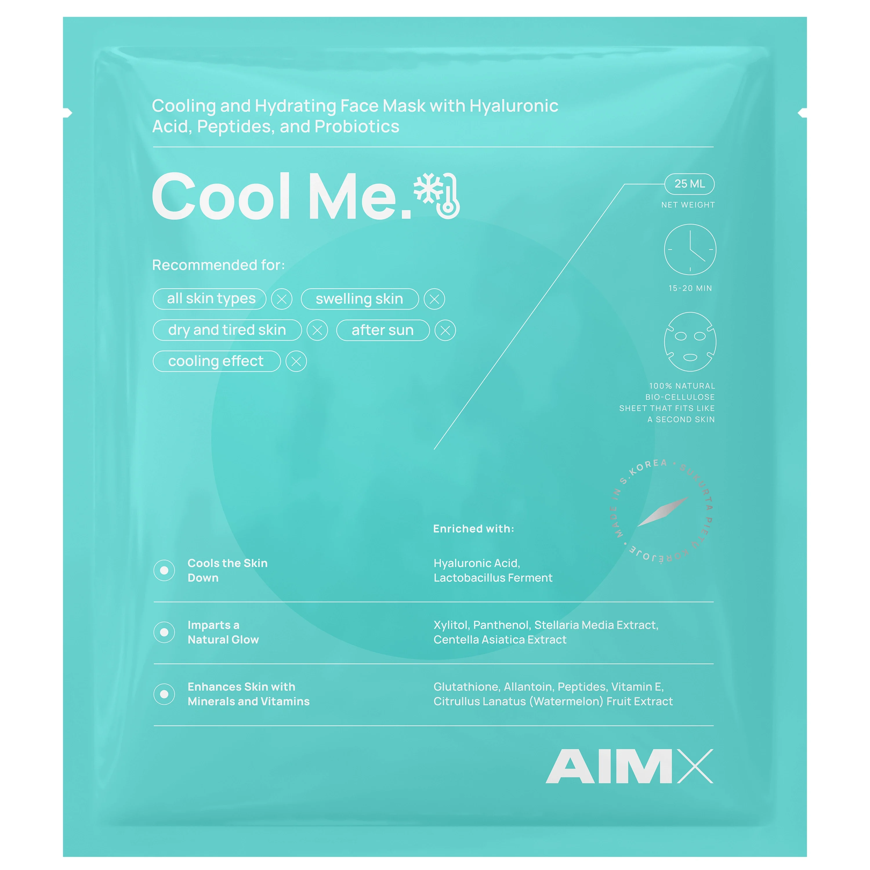 AIMX Cool Me Face Mask 25 ml från AIMX – köp hos Apotek Hjärtat