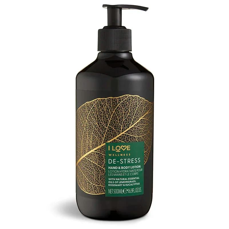 I LOVE Wellness Hand & Body Lotion Destress Ecualyptus & Cedarwood 500 ml från I Love – köp hos Apotek Hjärtat