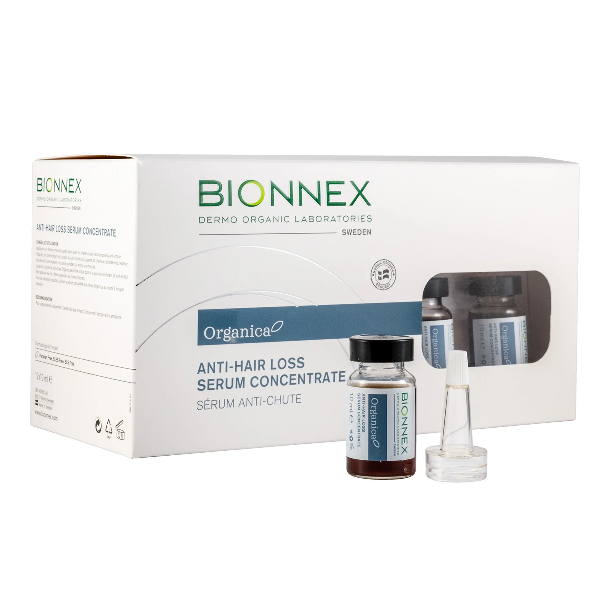 Bionnex Organica Anti-Hair Loss Serum Concentrate 12x10ml från Bionnex – köp hos Apotek Hjärtat