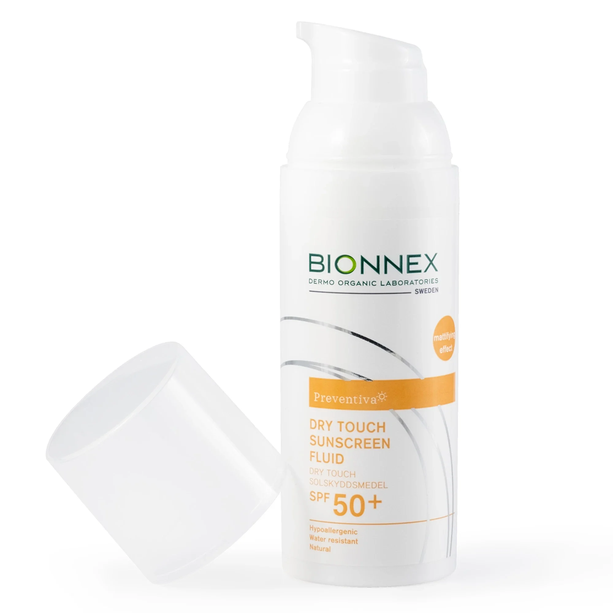Bionnex Preventiva Dry Touch Sunscreen Fluid SPF 50+, 50 ml från Bionnex – köp hos Apotek Hjärtat