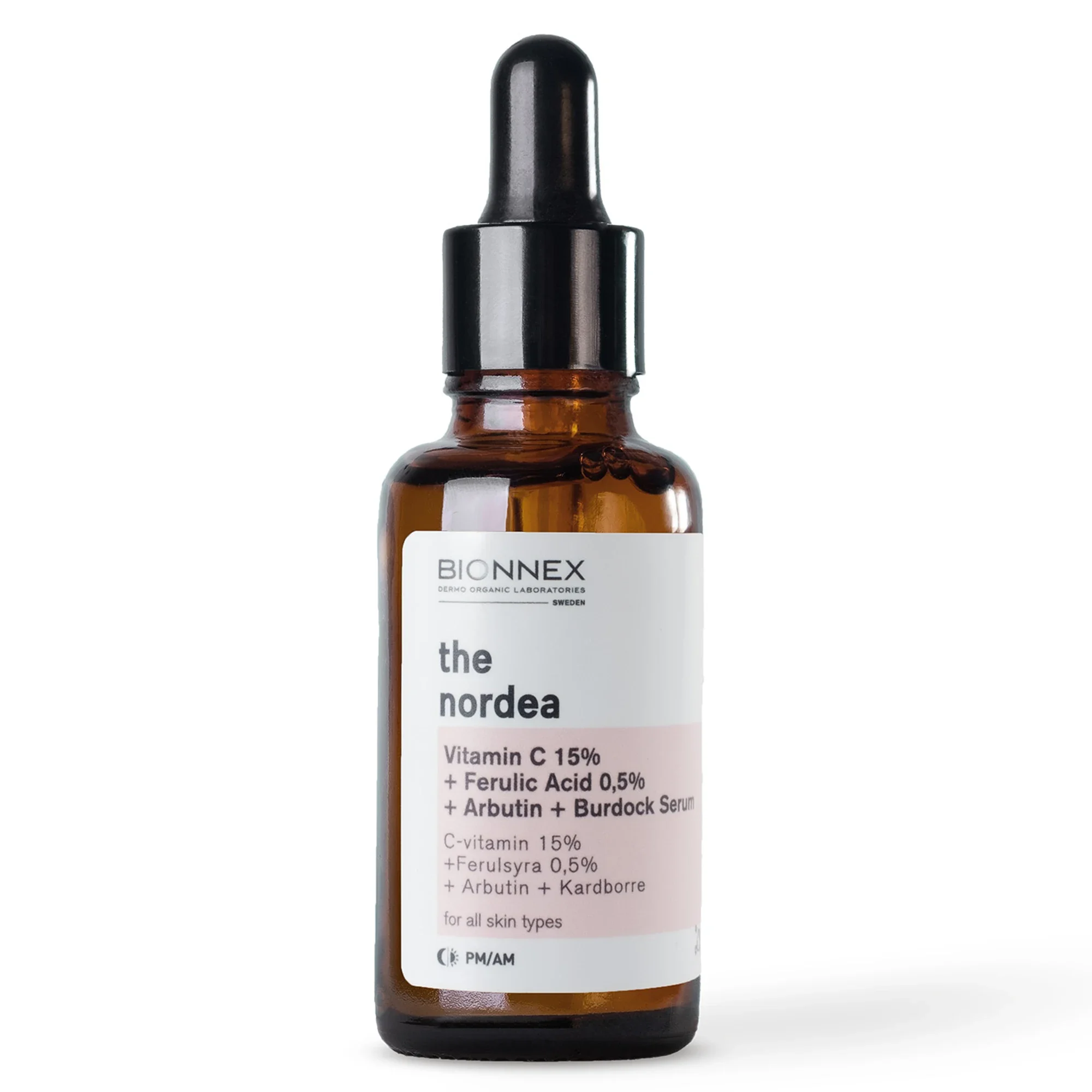 Bionnex The Nordea Vitamin C 15% + Ferulic Acid 0,5% + Burdock Serum 30ml från Bionnex – köp hos Apotek Hjärtat