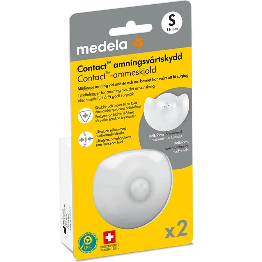 Medela Contact amningsvårtskydd 2st S från Medela – köp hos Apotek Hjärtat