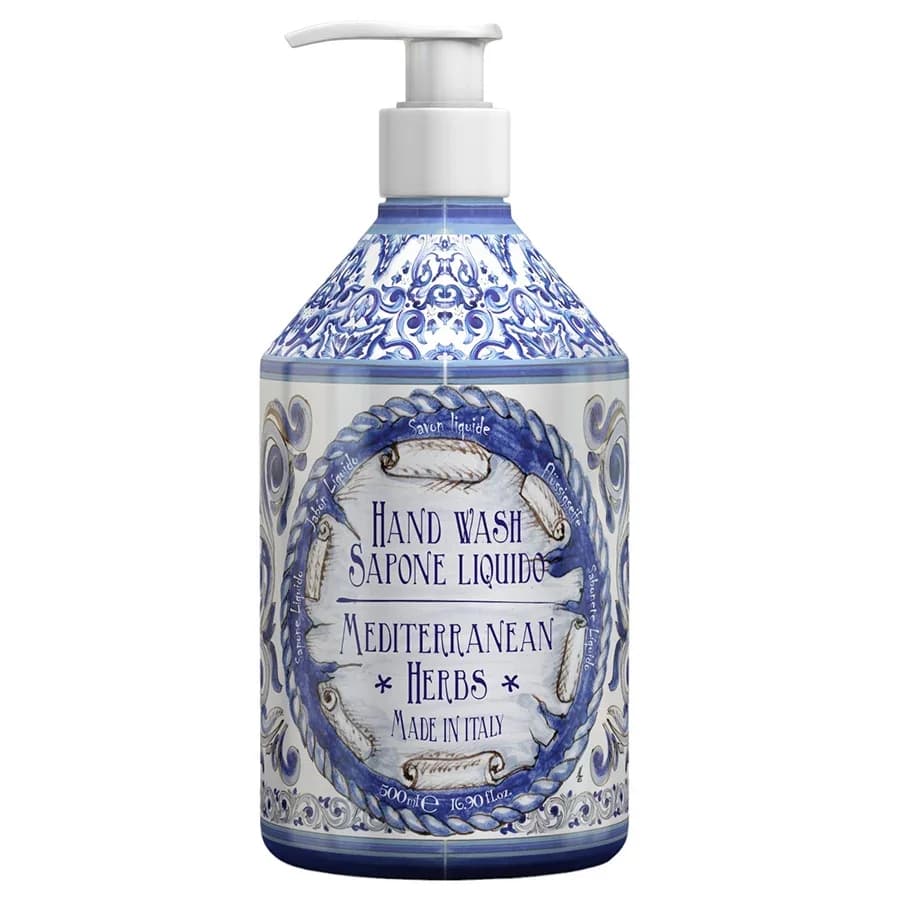 Rudy La Maioliche Liquid Soap Mediterranean Herbs 500ml från Rudy La Maioliche – köp hos Apotek Hjärtat