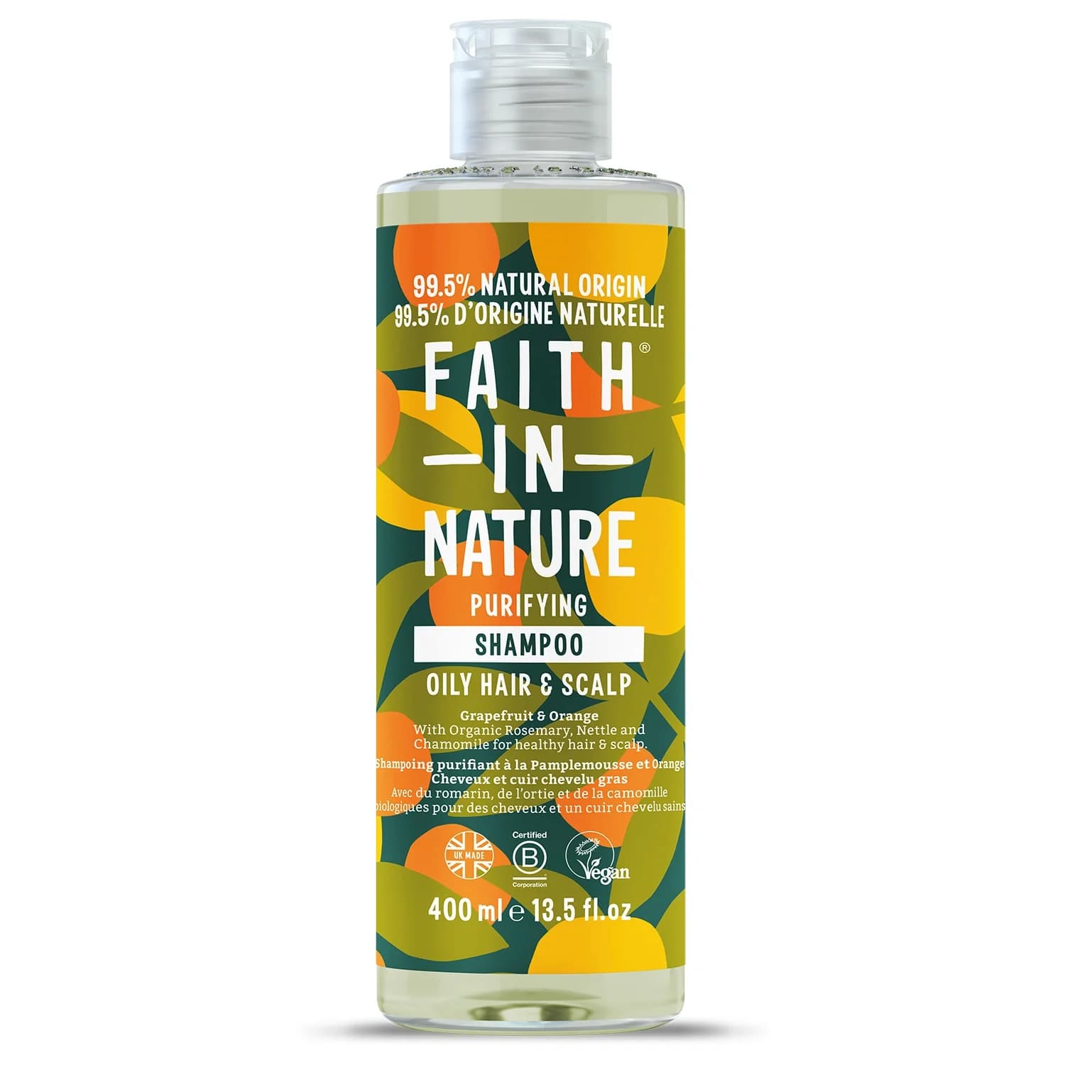 Faith in Nature Shampoo Grapefruit & Orange 400 ml från Faith in Nature – köp hos Apotek Hjärtat