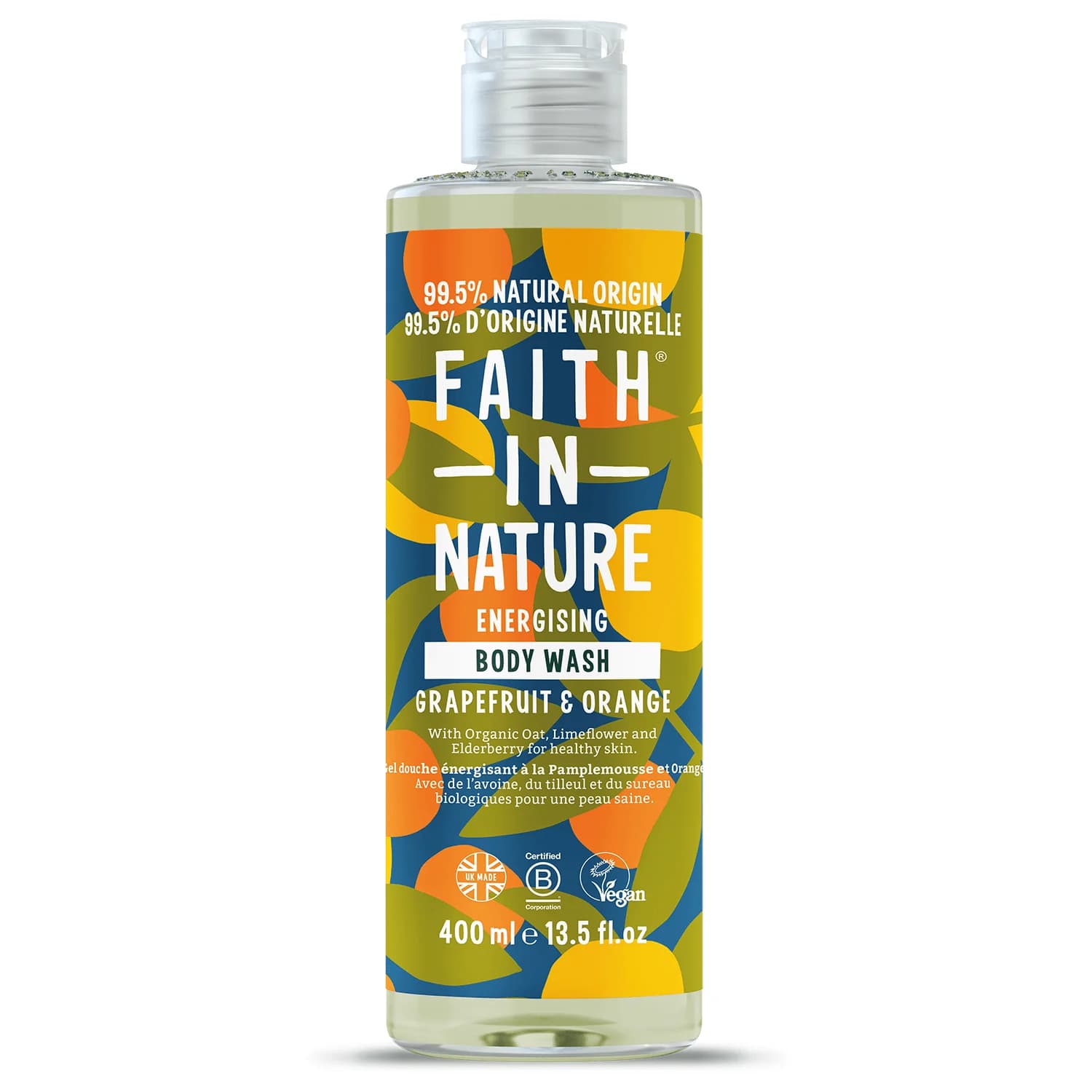 Faith in Nature Body Wash Grapefruit & Orange 400 ml från Faith in Nature – köp hos Apotek Hjärtat