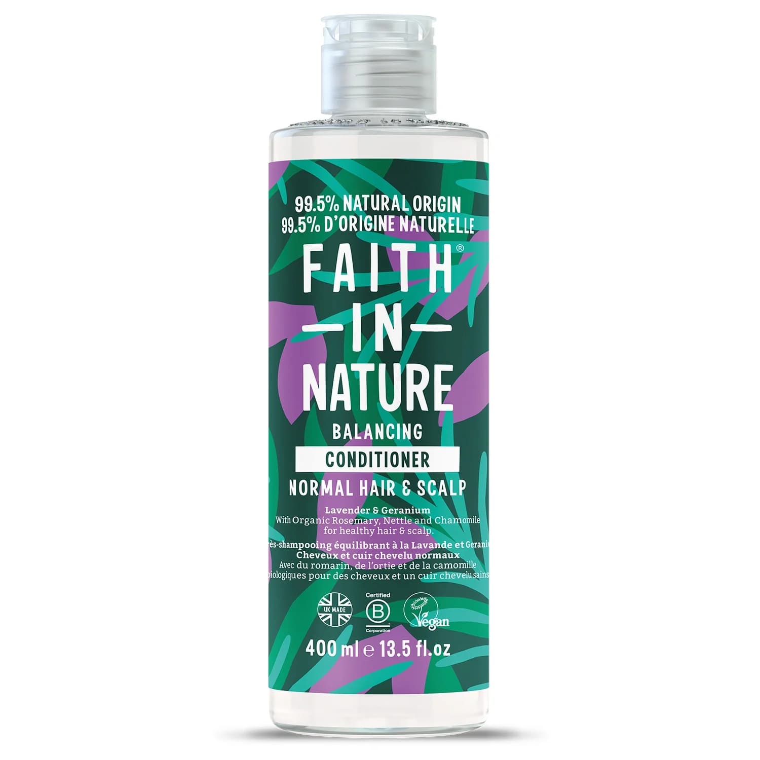 Faith in Nature Conditioner Lavender & Geranium 400 ml från Faith in Nature – köp hos Apotek Hjärtat