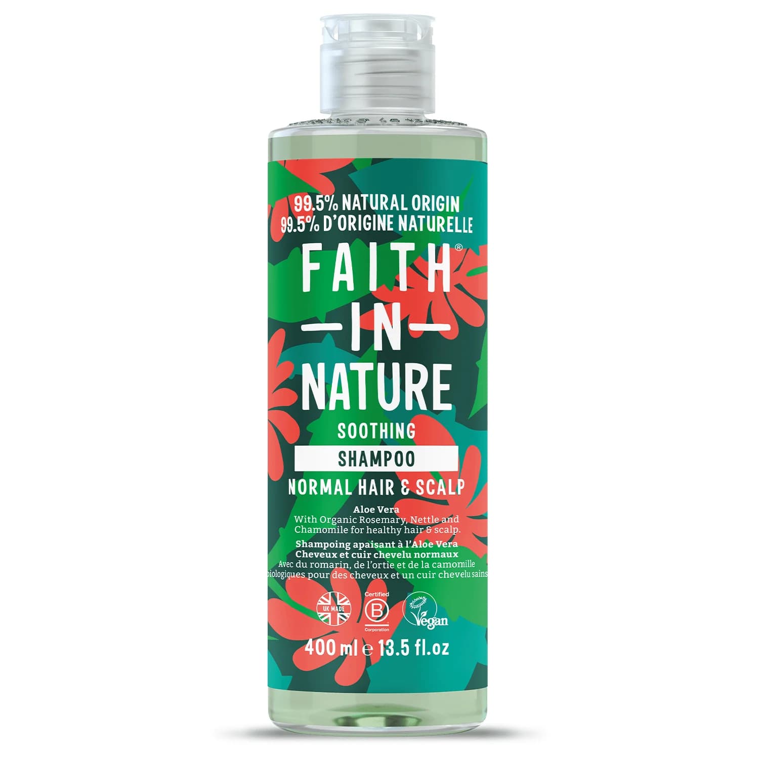 Faith in Nature Shampoo Aloe Vera 400 ml från Faith in Nature – köp hos Apotek Hjärtat