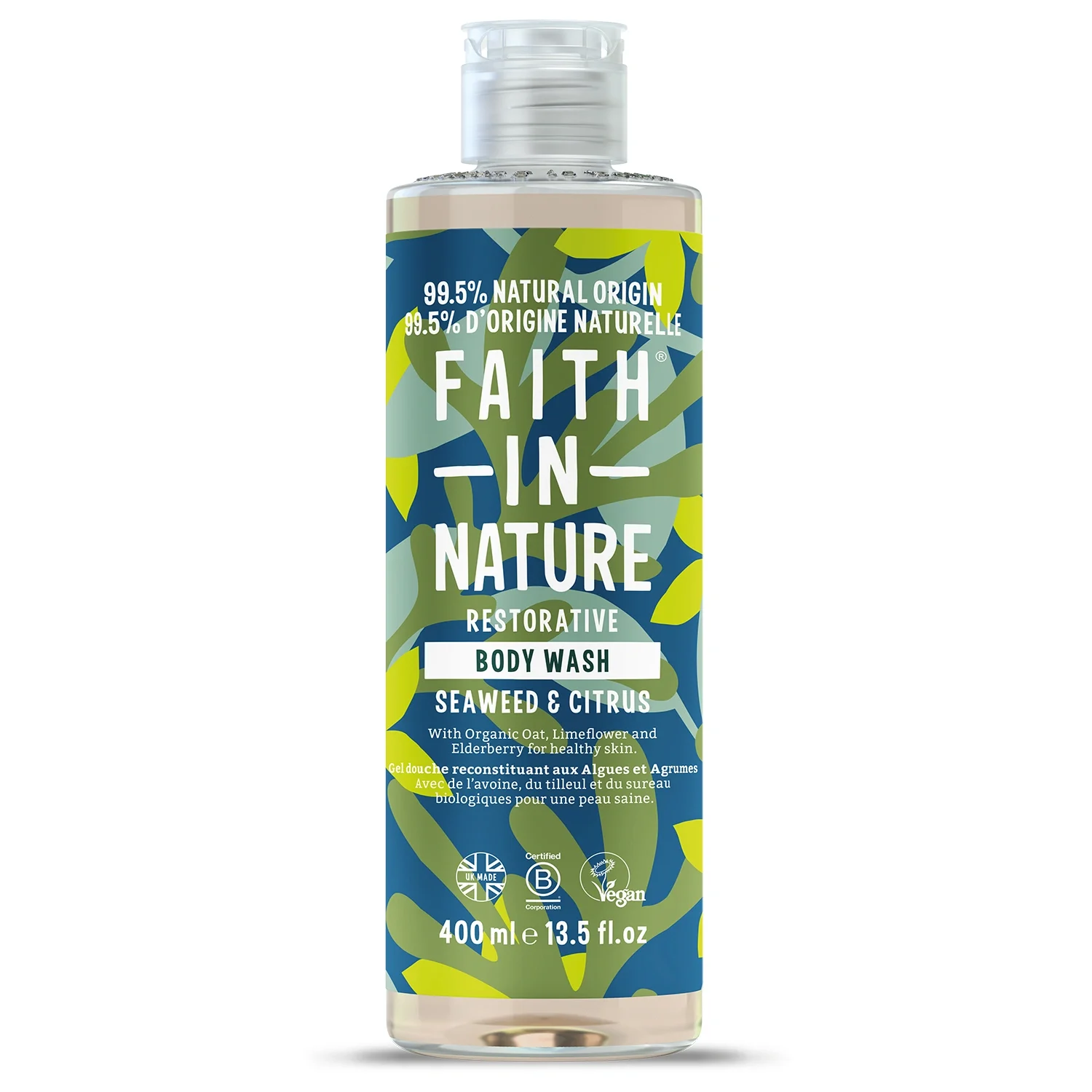 Faith in Nature Body Wash Seaweed & Citrus 400 ml från Faith in Nature – köp hos Apotek Hjärtat