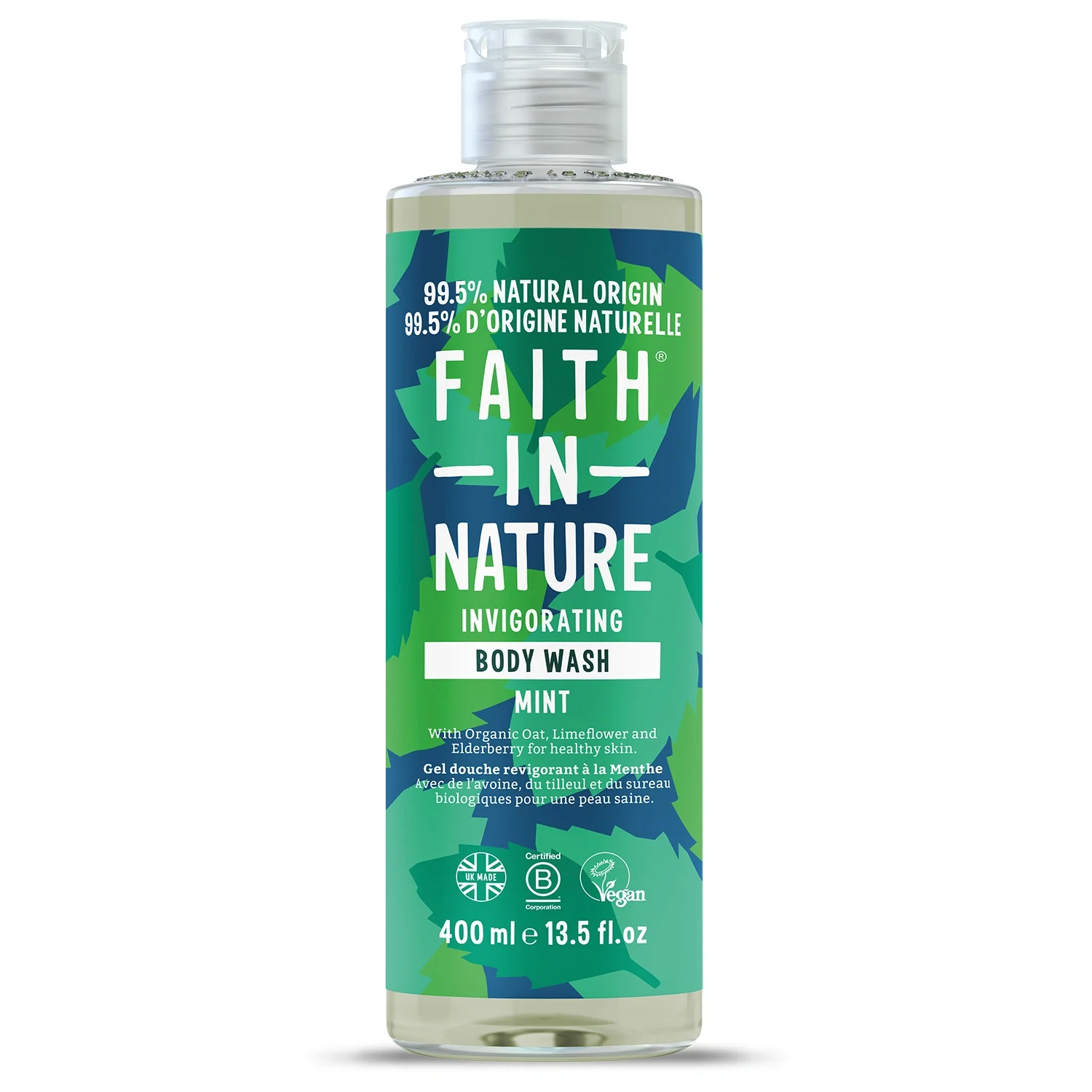 Faith in Nature Body Wash Mint 400ml från Faith in Nature – köp hos Apotek Hjärtat