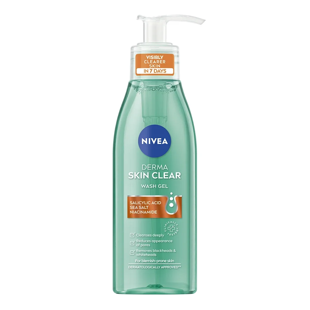 Nivea Derma Skin Clear Wash Gel 150 ml från Nivea – köp hos Apotek Hjärtat