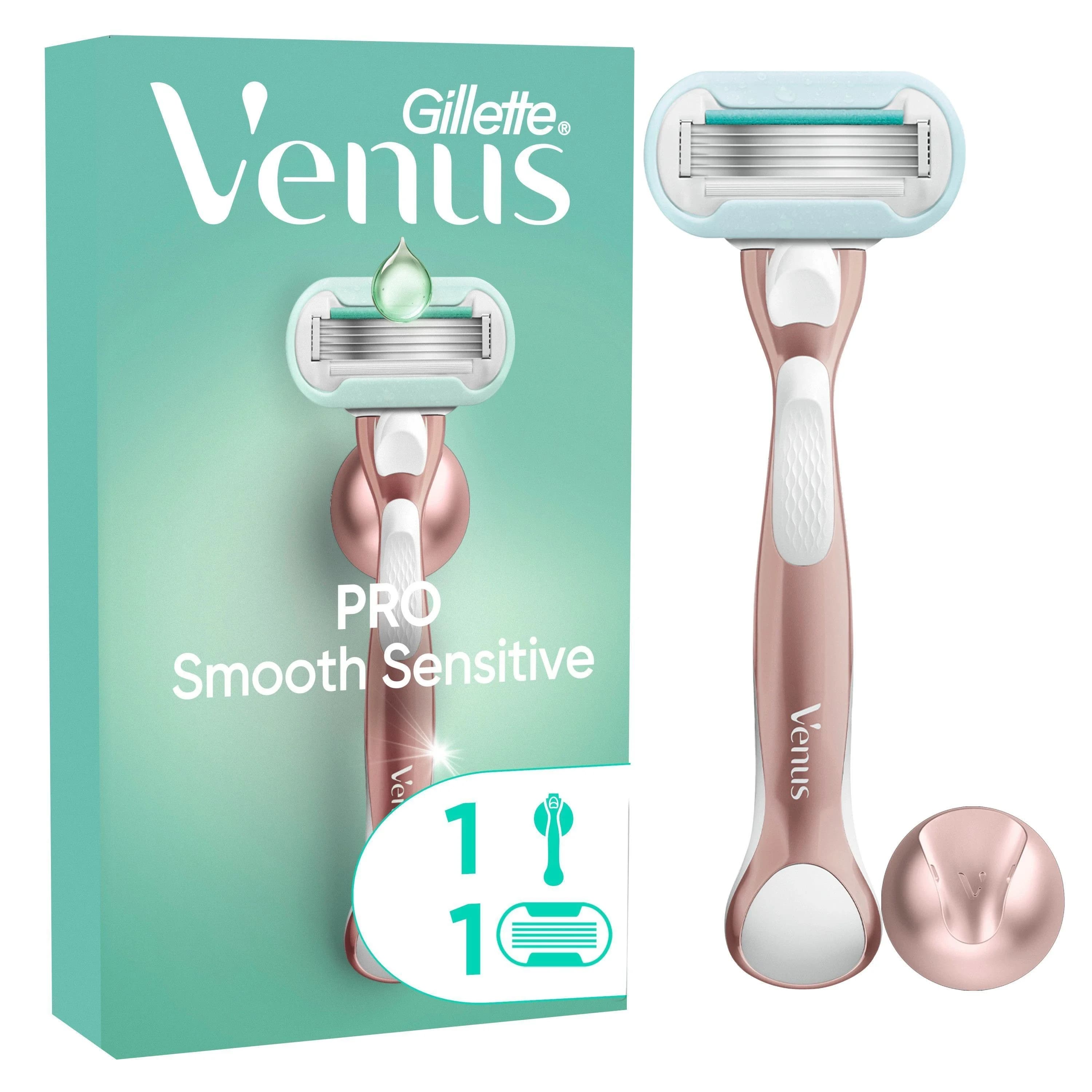 Gillette Venus Pro Smooth Sensitive Rakhyvel från Gillette Venus – köp hos Apotek Hjärtat