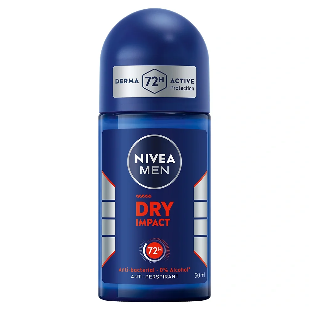 Nivea Men Dry Impact Roll On 50 ml från Nivea - köp hos Apotek Hjärtat