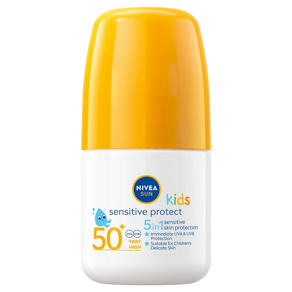 Nivea Sun Kids Sensitive Sun Roll On SPF 50+, 50 ml från Nivea – köp hos Apotek Hjärtat